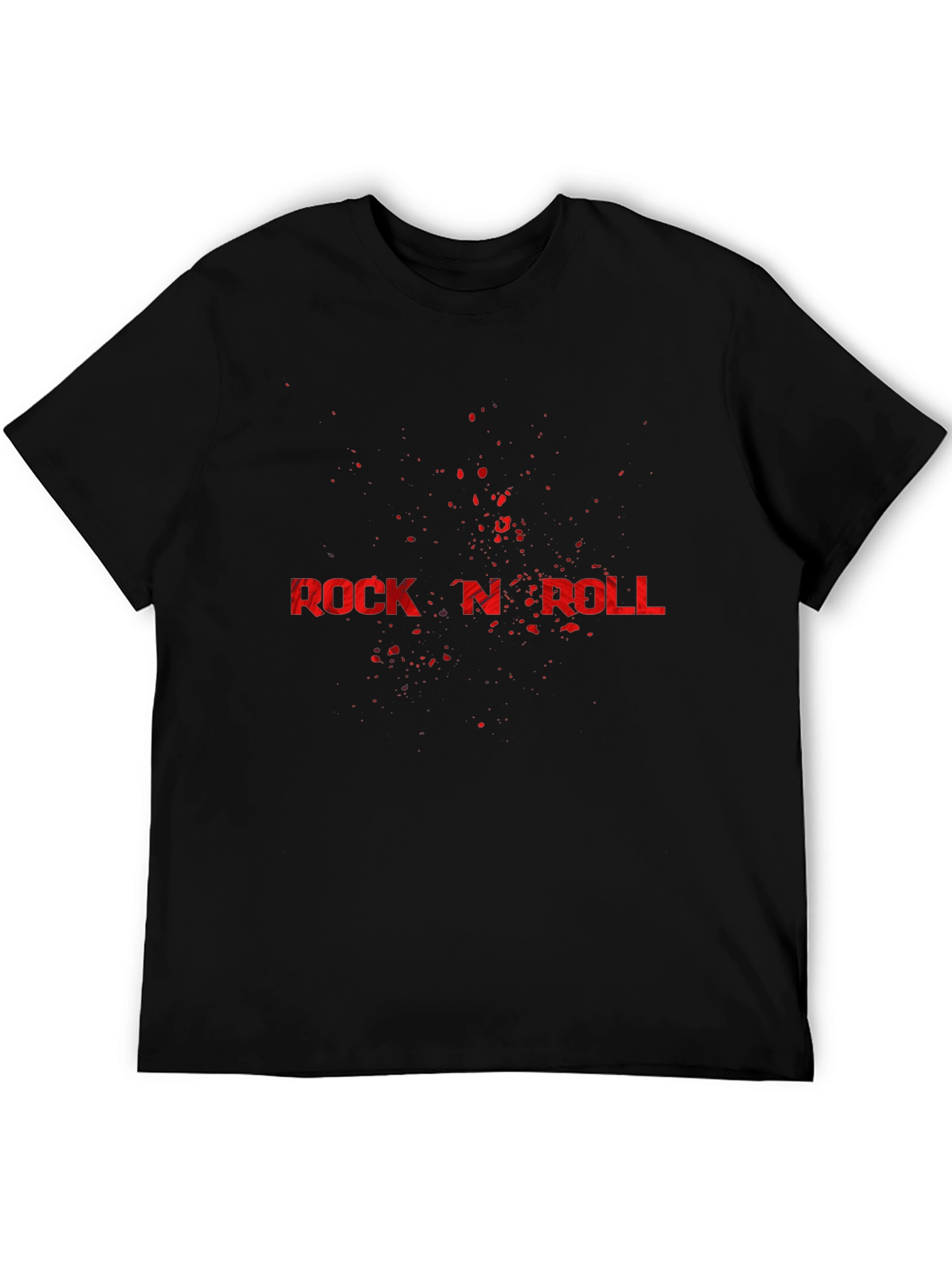 Rock N Roll Graphic Tee - Edgy Style
