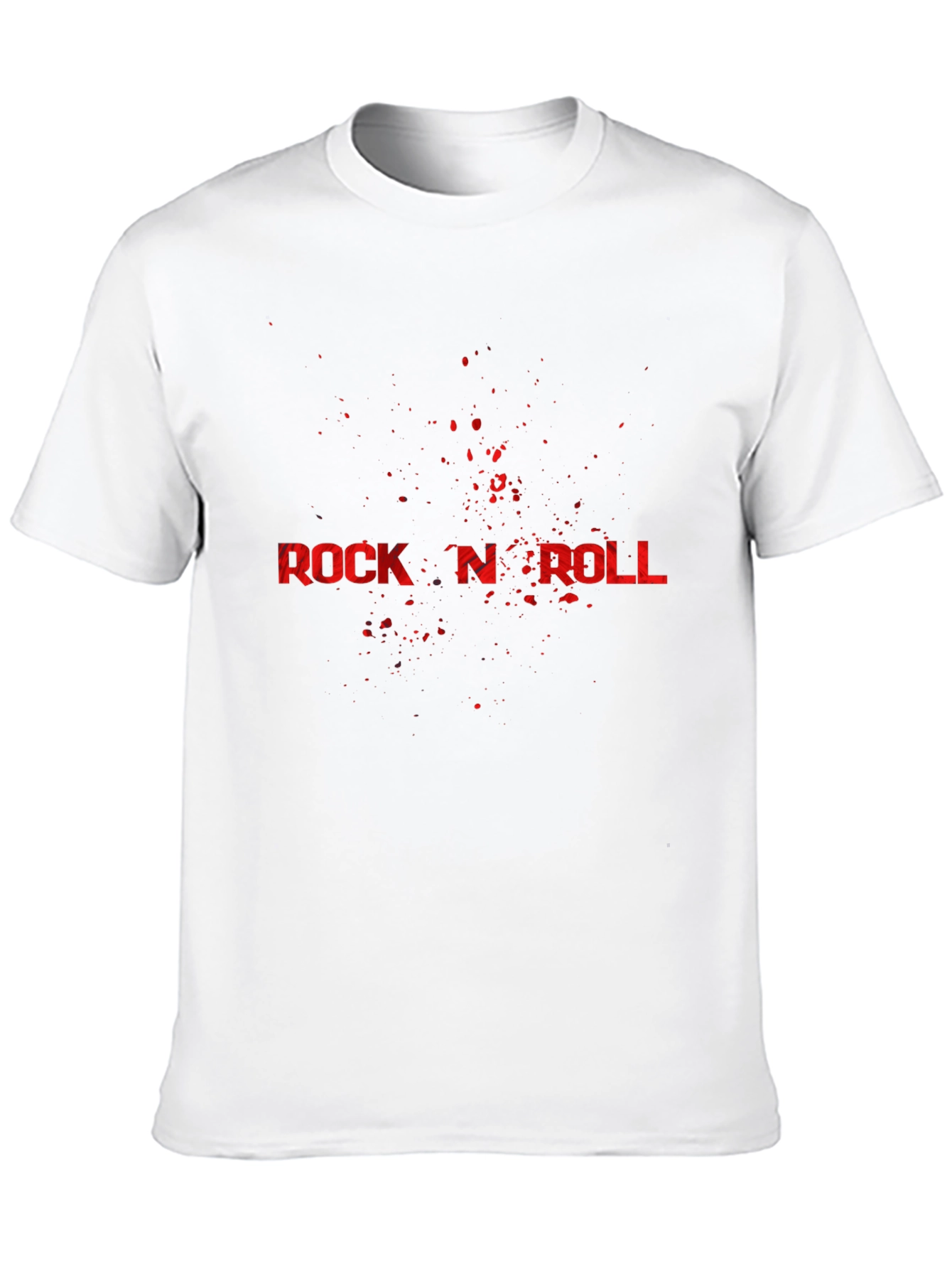 Rock N Roll Graphic Tee - Edgy Style