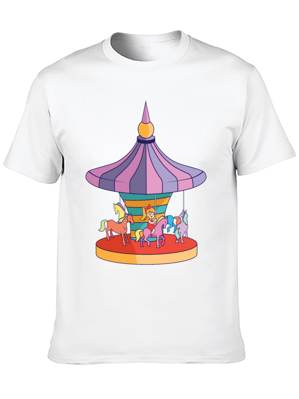 Carousel Horse T-Shirt - Fun & Unique Design