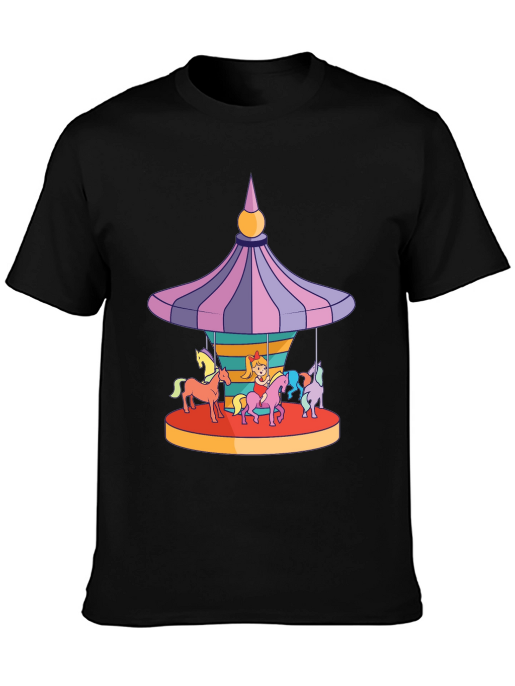Carousel Horse T-Shirt - Fun & Unique Design