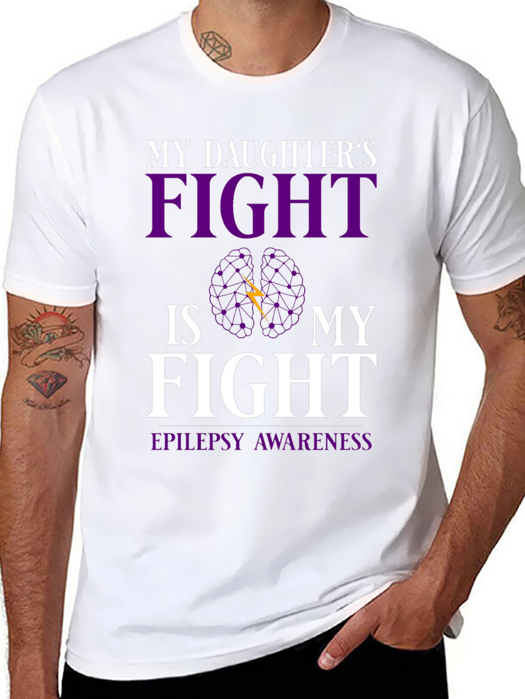 Epilepsy Awareness Daughters Fight T-Shirt