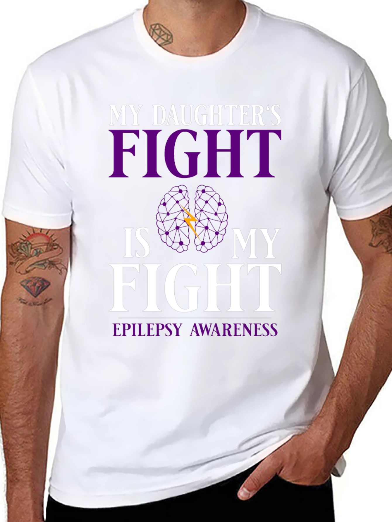 Epilepsy Awareness Daughters Fight T-Shirt