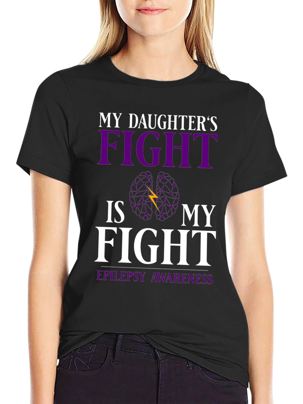Epilepsy Awareness Daughters Fight T-Shirt