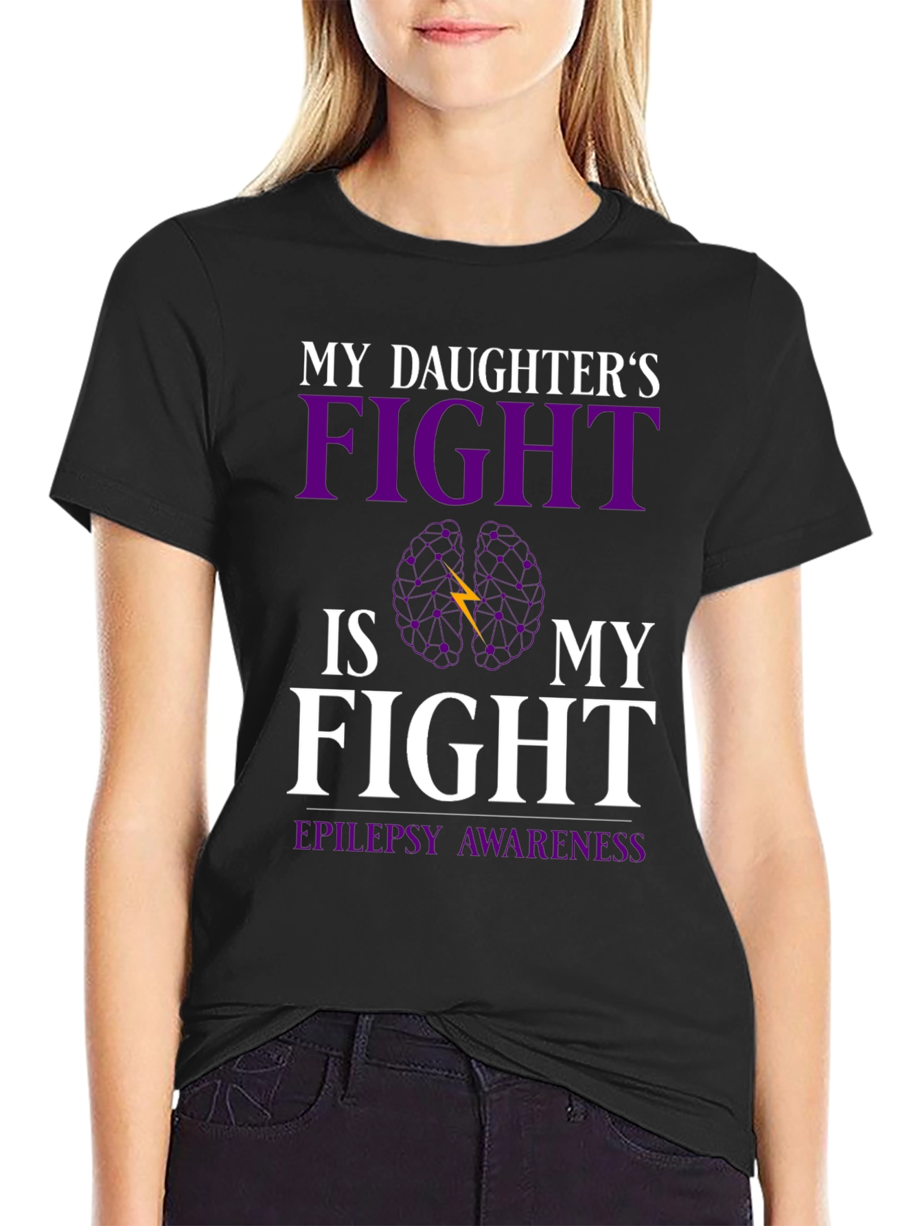Epilepsy Awareness Daughters Fight T-Shirt