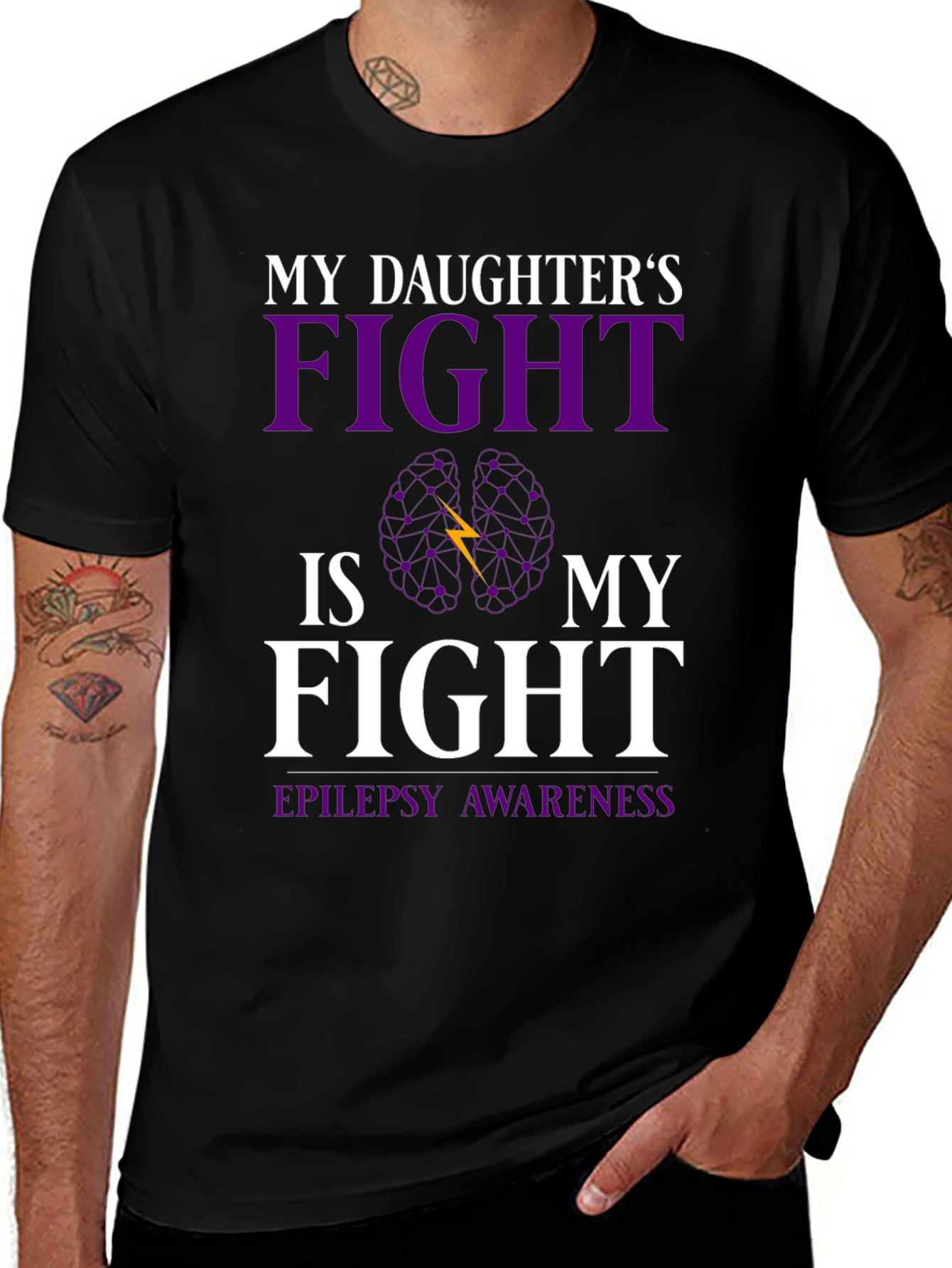 Epilepsy Awareness Daughters Fight T-Shirt