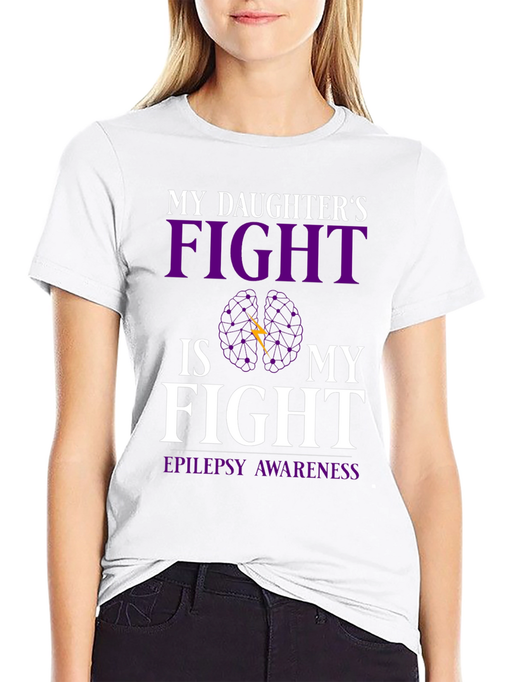 Epilepsy Awareness Daughters Fight T-Shirt