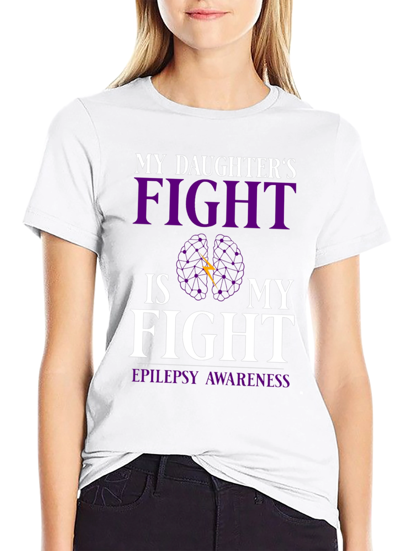 Epilepsy Awareness Daughters Fight T-Shirt