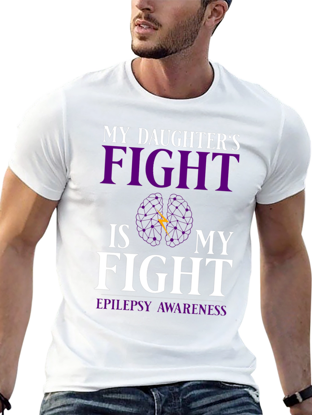 Epilepsy Awareness Daughters Fight T-Shirt