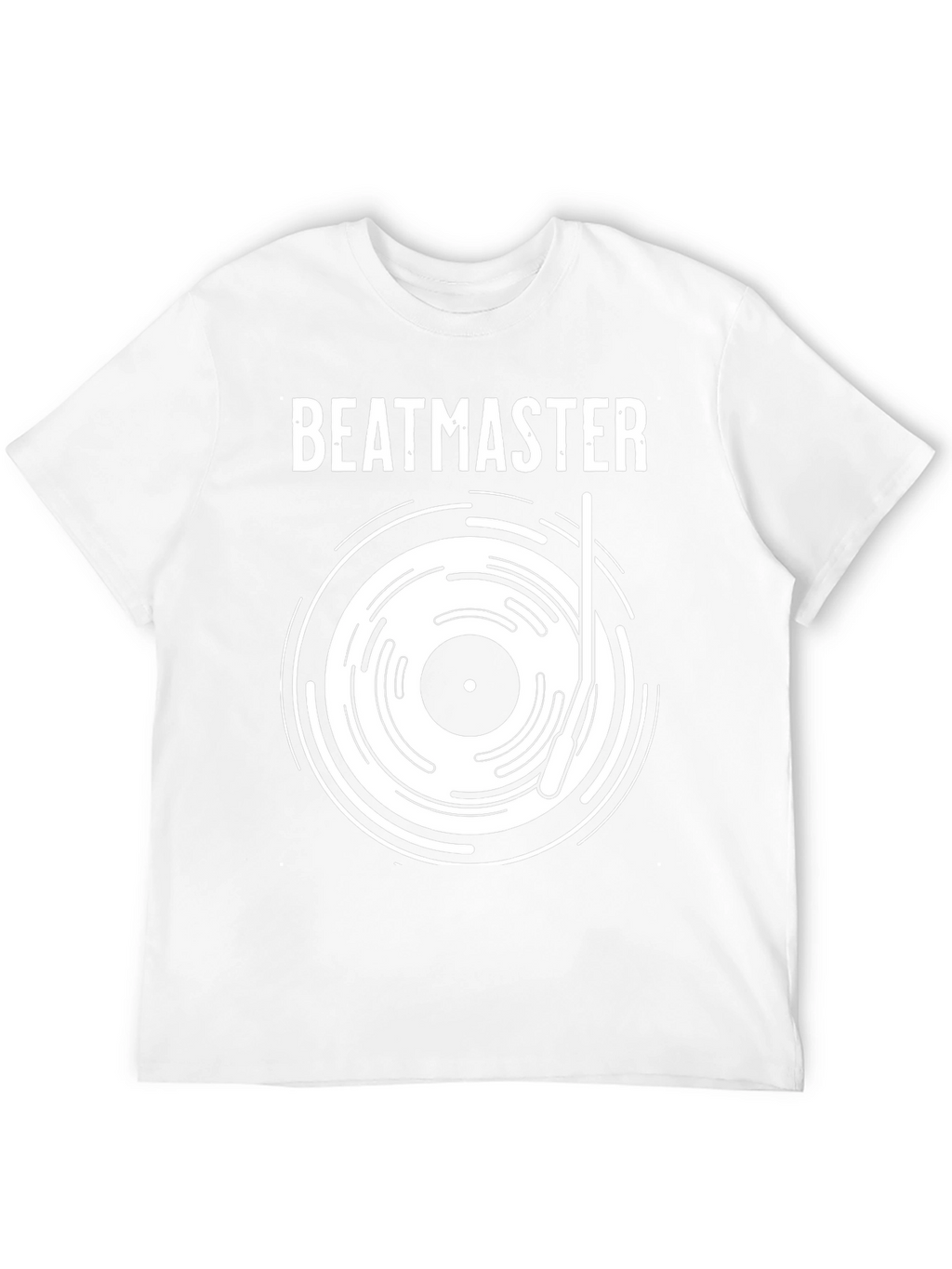 Beatmaster Black Graphic Tee for Music Lovers