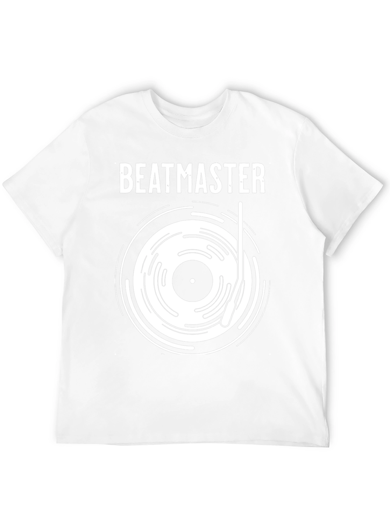 Beatmaster Black Graphic Tee for Music Lovers
