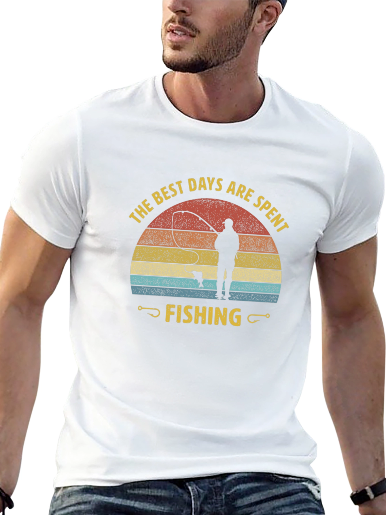 Best Days Fishing Graphic T-Shirt