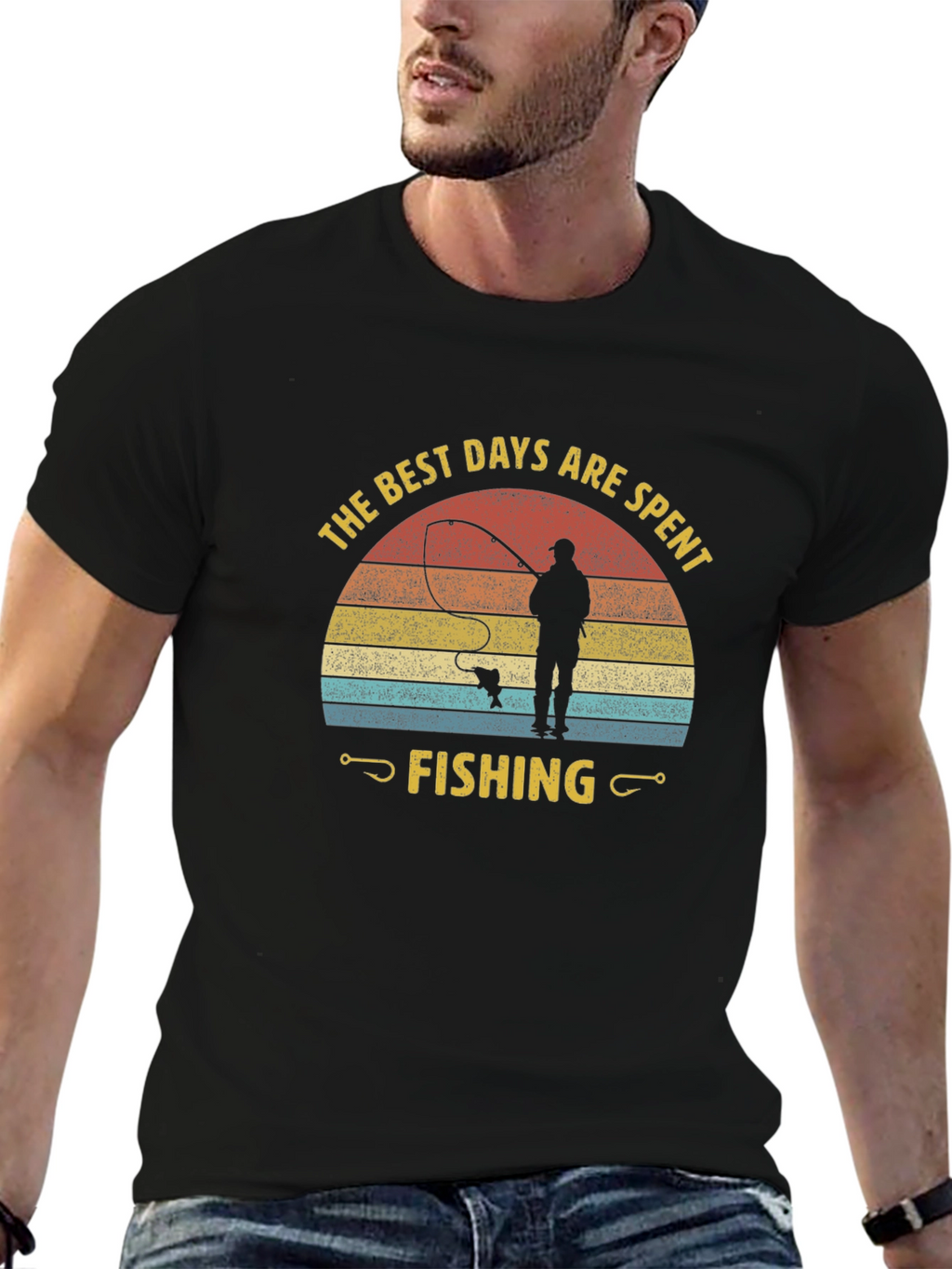Best Days Fishing Graphic T-Shirt