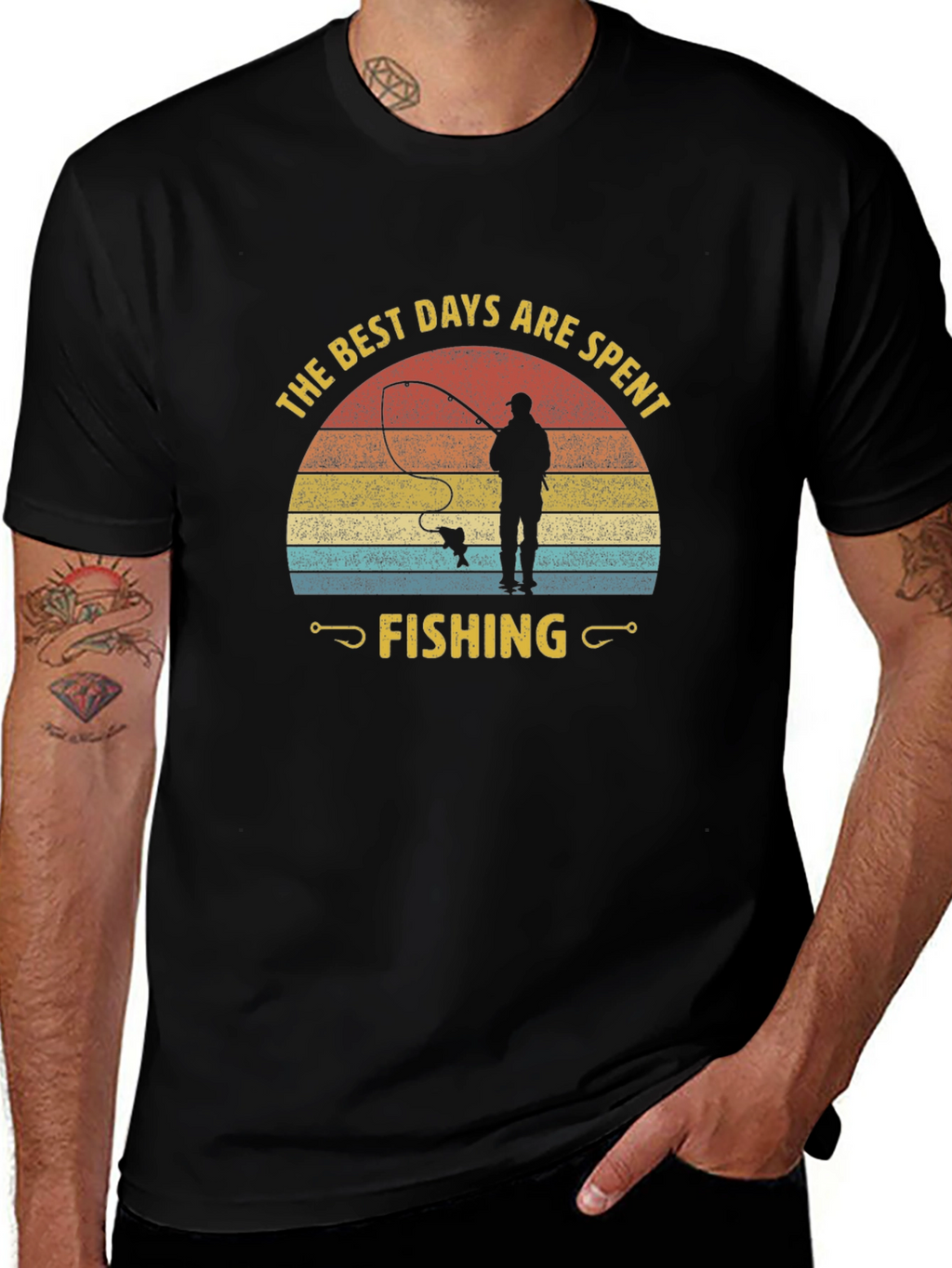 Best Days Fishing Graphic T-Shirt