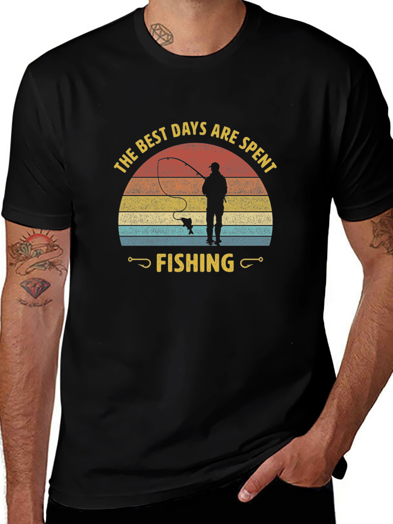 Best Days Fishing Graphic T-Shirt