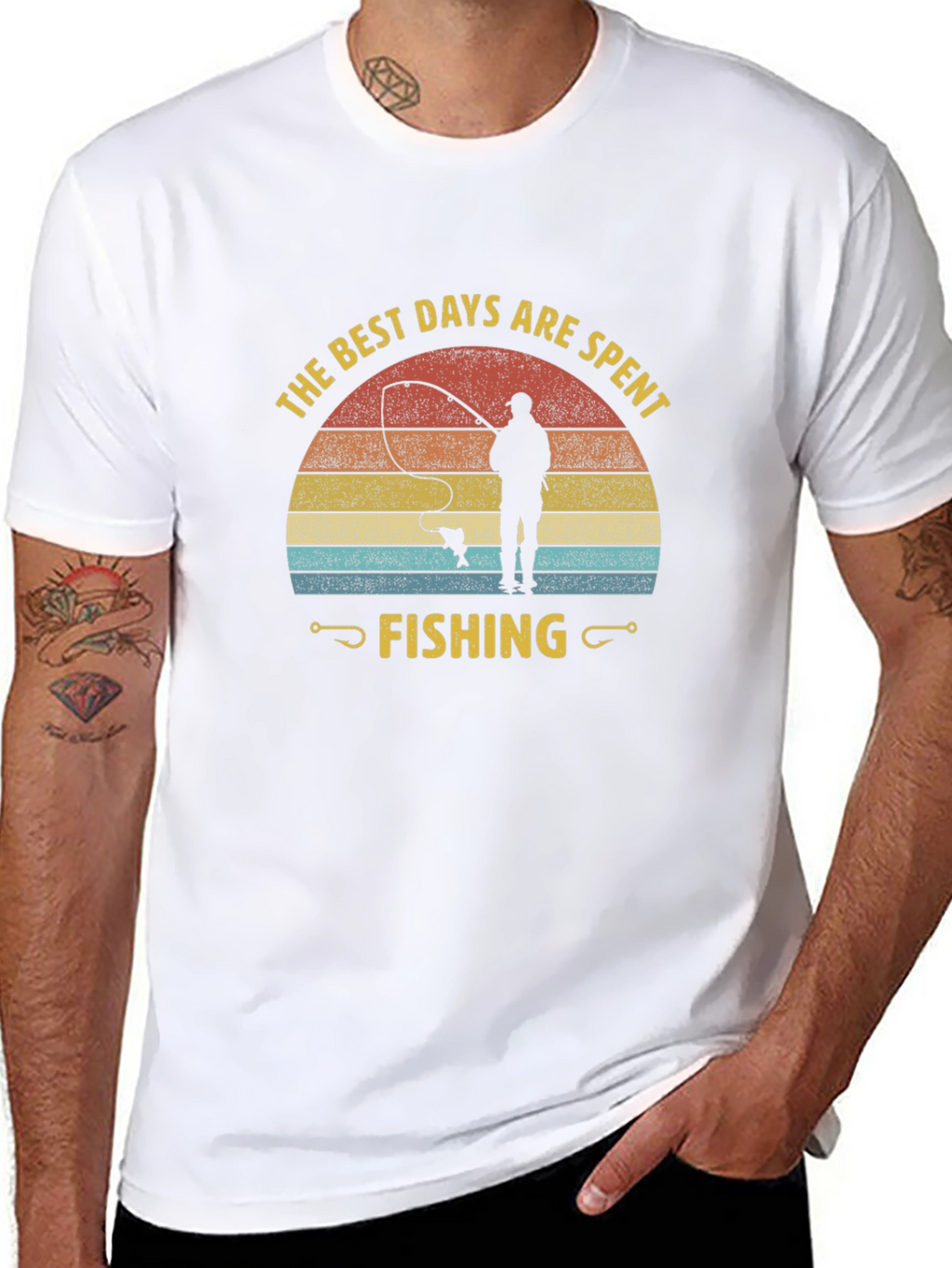 Best Days Fishing Graphic T-Shirt