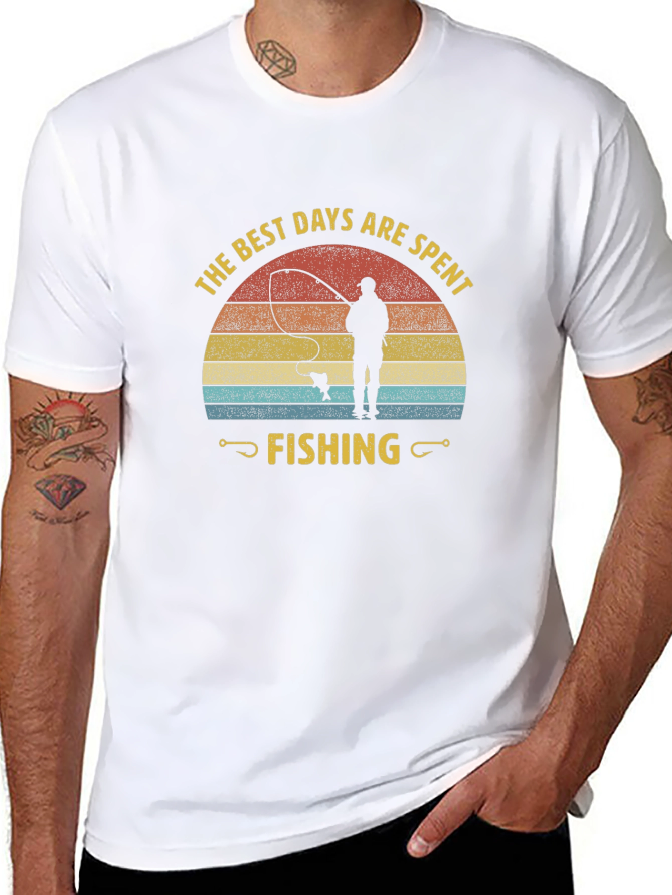 Best Days Fishing Graphic T-Shirt