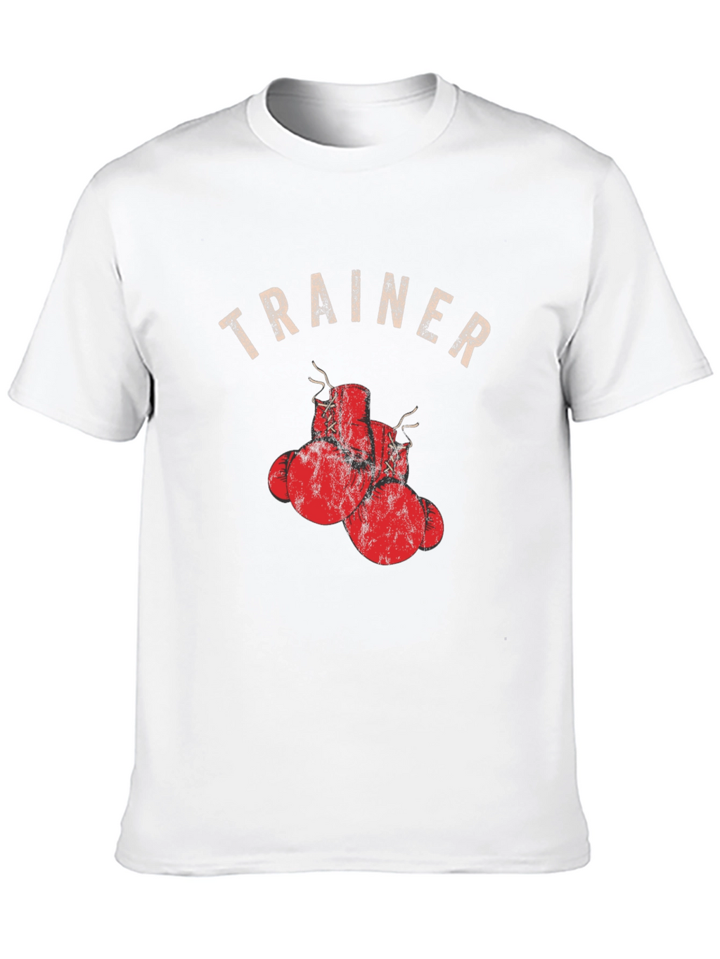 Trainer Boxing Gloves Graphic Tee - Black