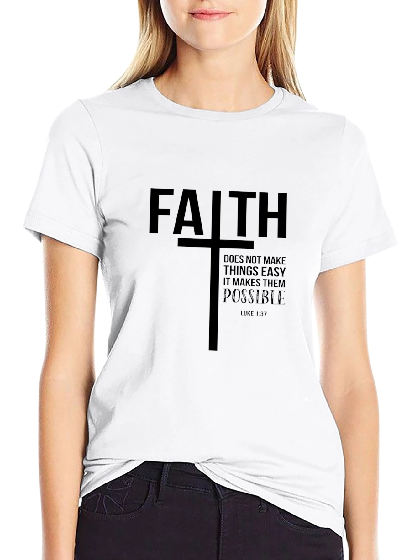Faith Makes Things Possible T-Shirt