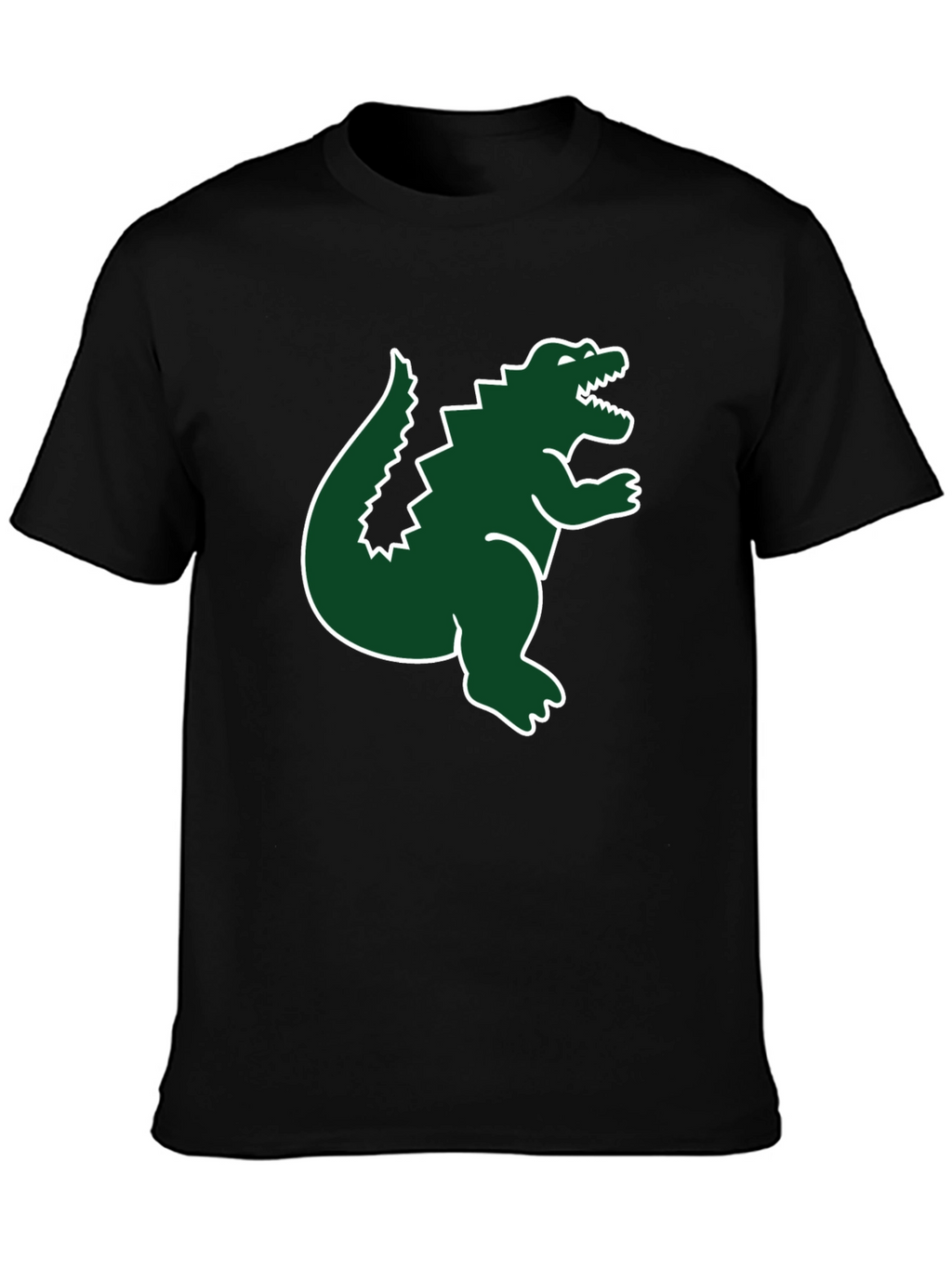 Dinosaur Graphic Tee - Mens Black T-Shirt