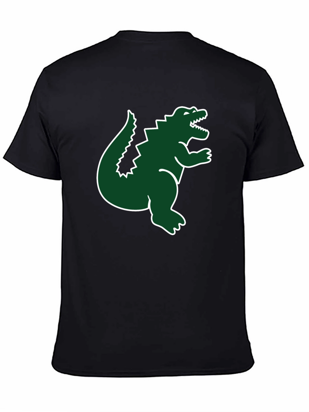 Dinosaur Graphic Tee - Mens Black T-Shirt