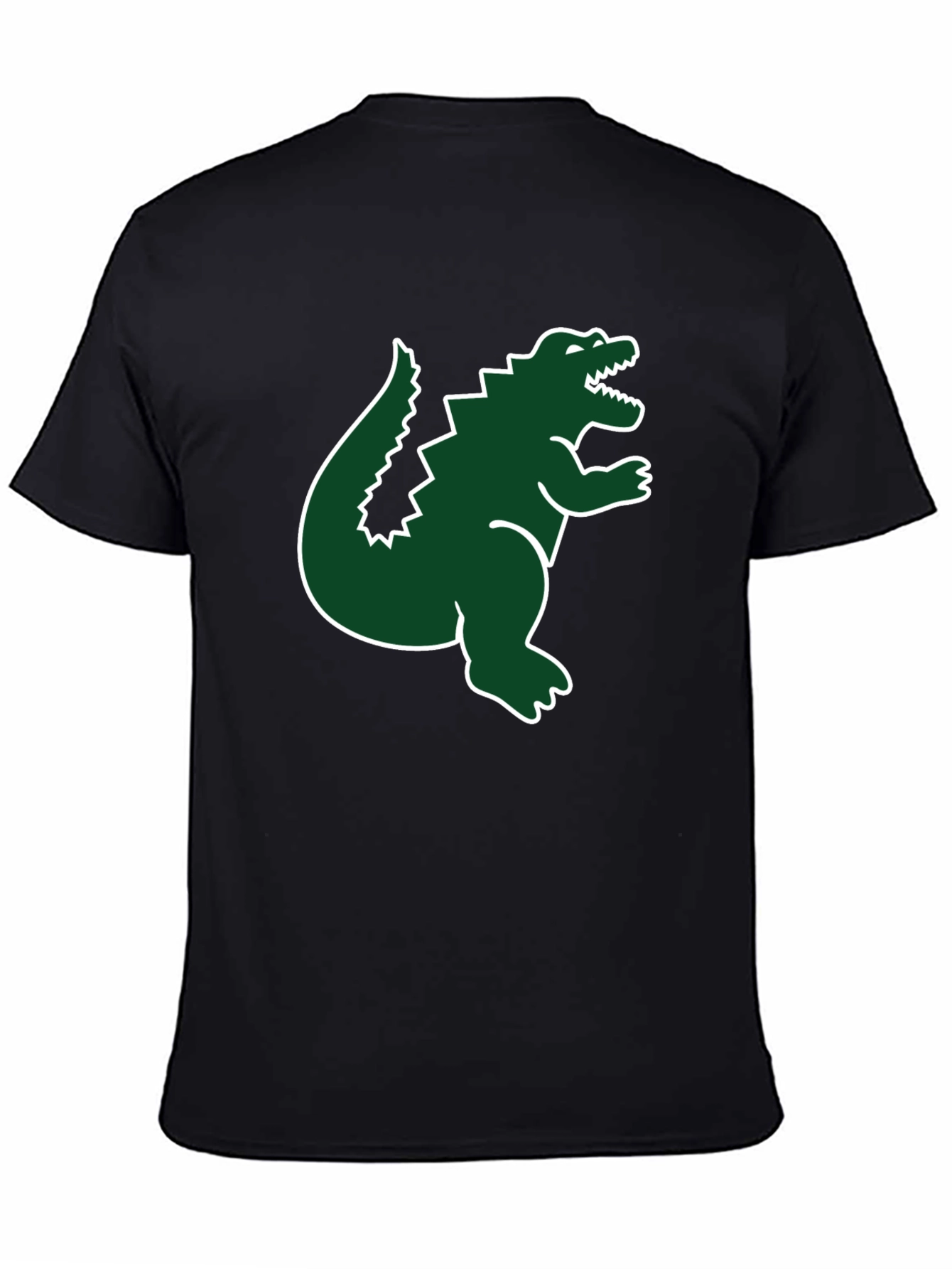 Dinosaur Graphic Tee - Mens Black T-Shirt