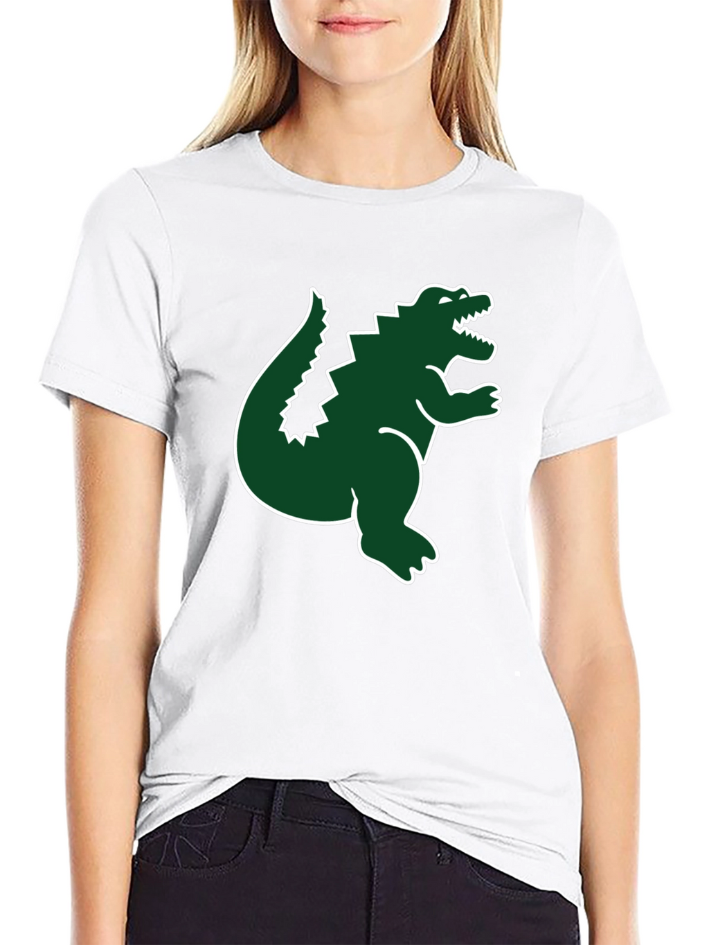 Dinosaur Graphic Tee - Mens Black T-Shirt