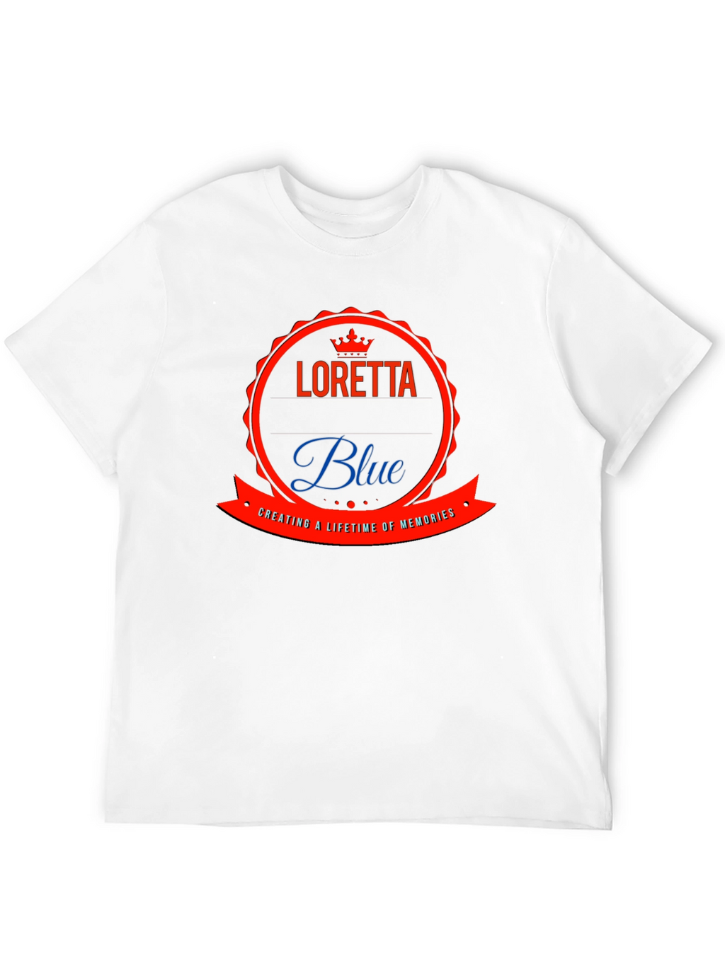 Loretta Blue Graphic T-Shirt - Unisex