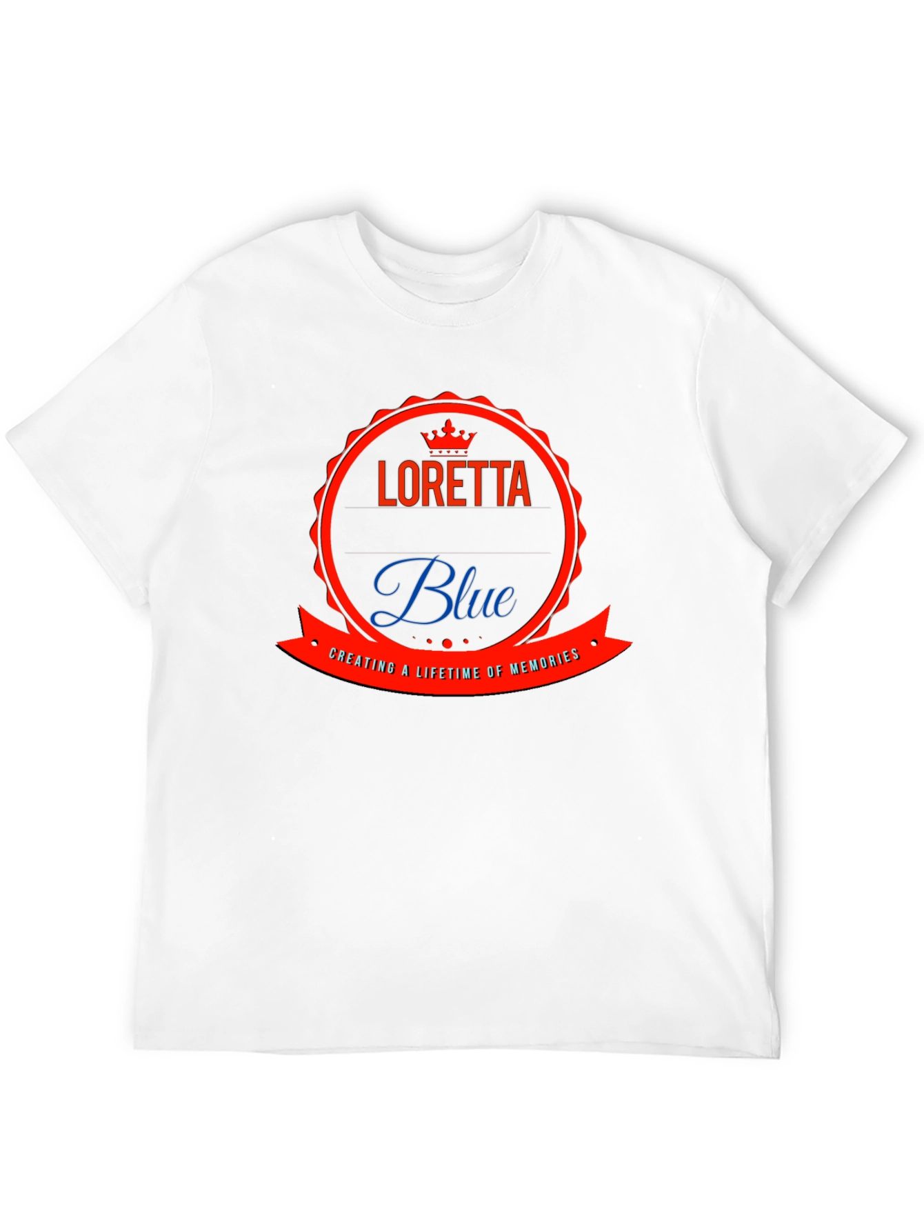 Loretta Blue Graphic T-Shirt - Unisex