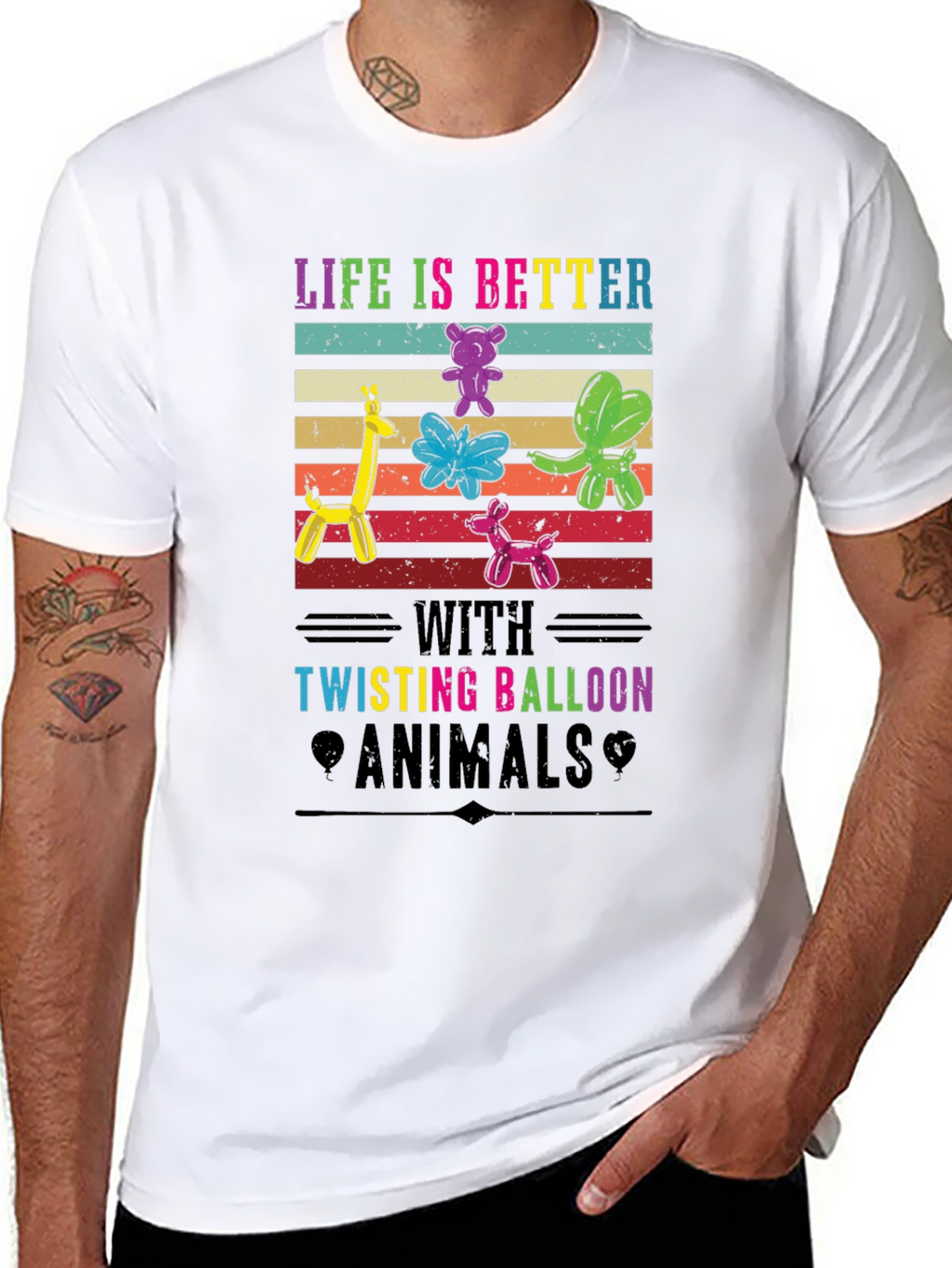 Life is Better with Twisting Balloon Animals T-Shirt