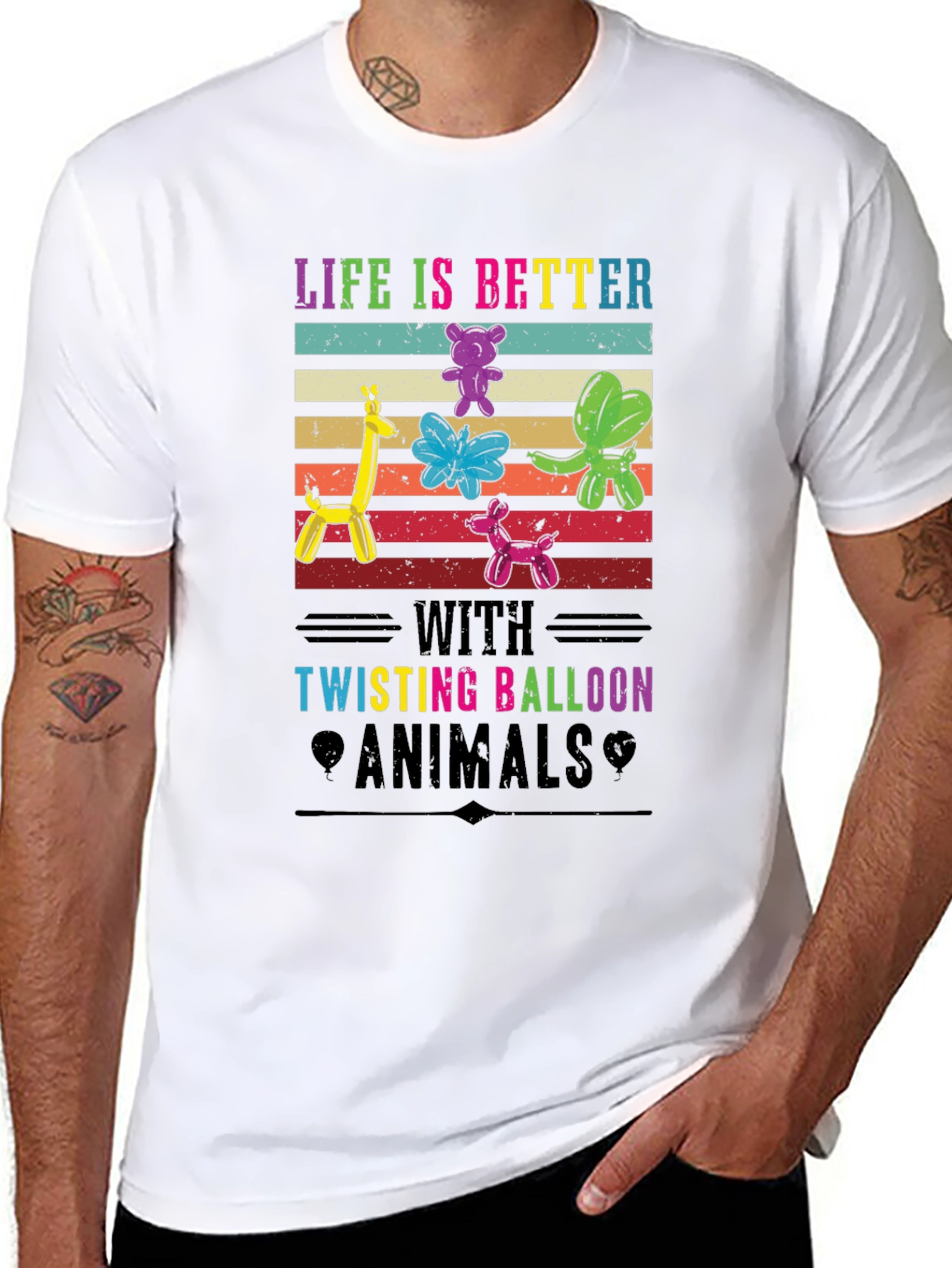 Life is Better with Twisting Balloon Animals T-Shirt