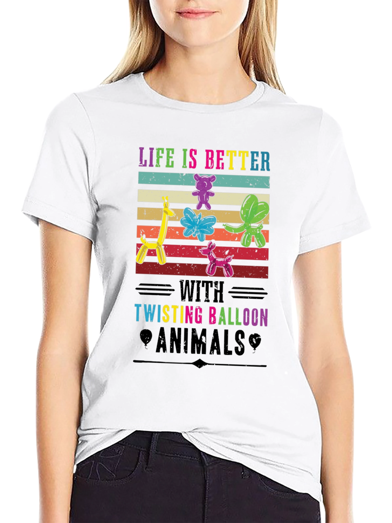 Life is Better with Twisting Balloon Animals T-Shirt