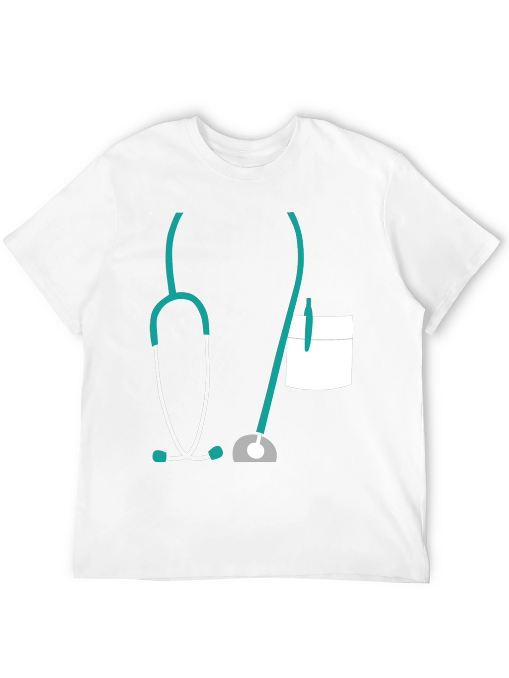 Doctor Stethoscope Graphic Tee - Novelty Medical Shirt