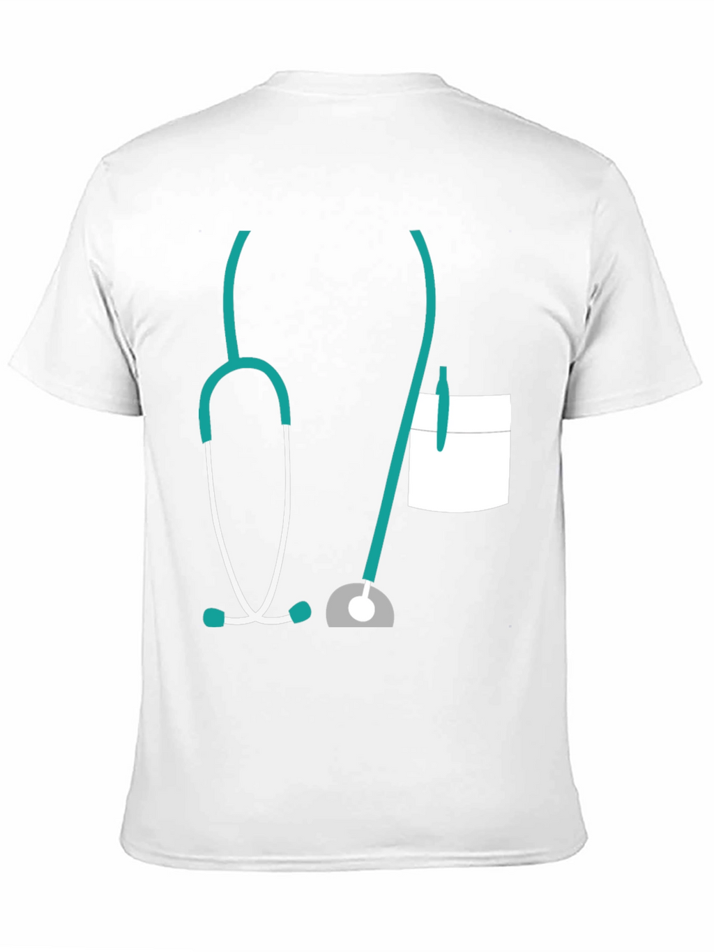 Doctor Stethoscope Graphic Tee - Novelty Medical Shirt