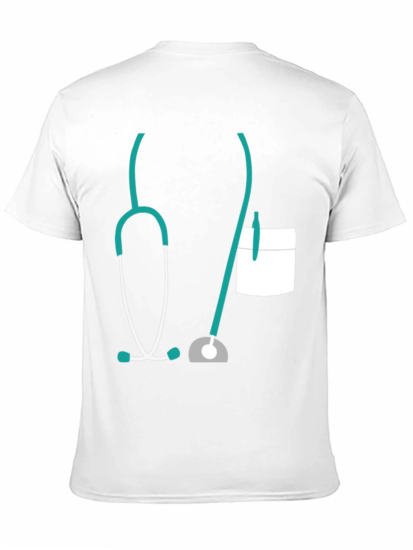 Doctor Stethoscope Graphic Tee - Novelty Medical Shirt