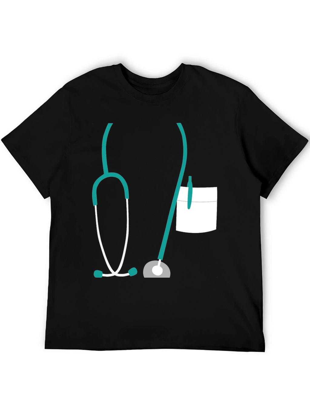 Doctor Stethoscope Graphic Tee - Novelty Medical Shirt
