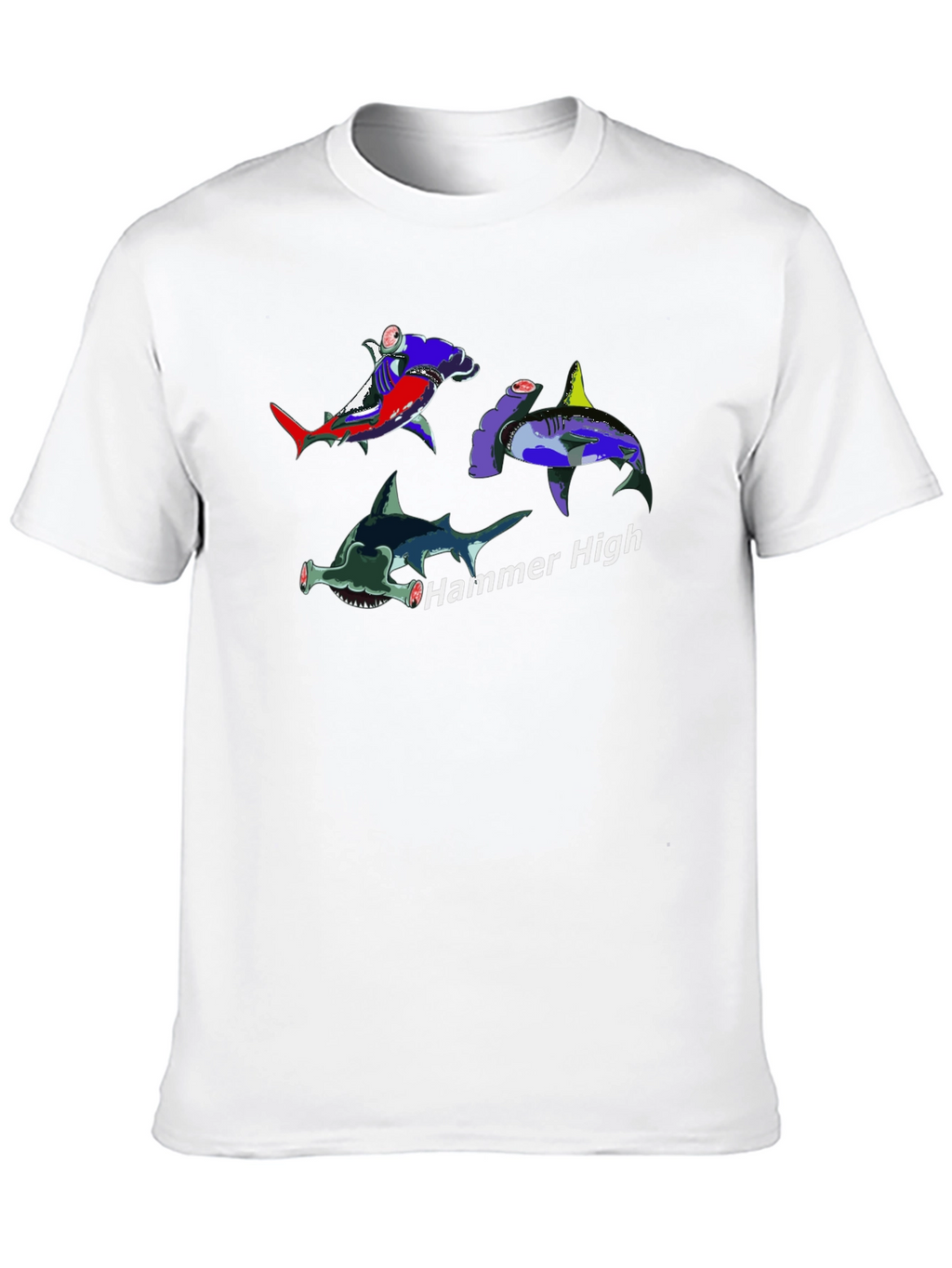 Hammer High Shark Graphic Tee