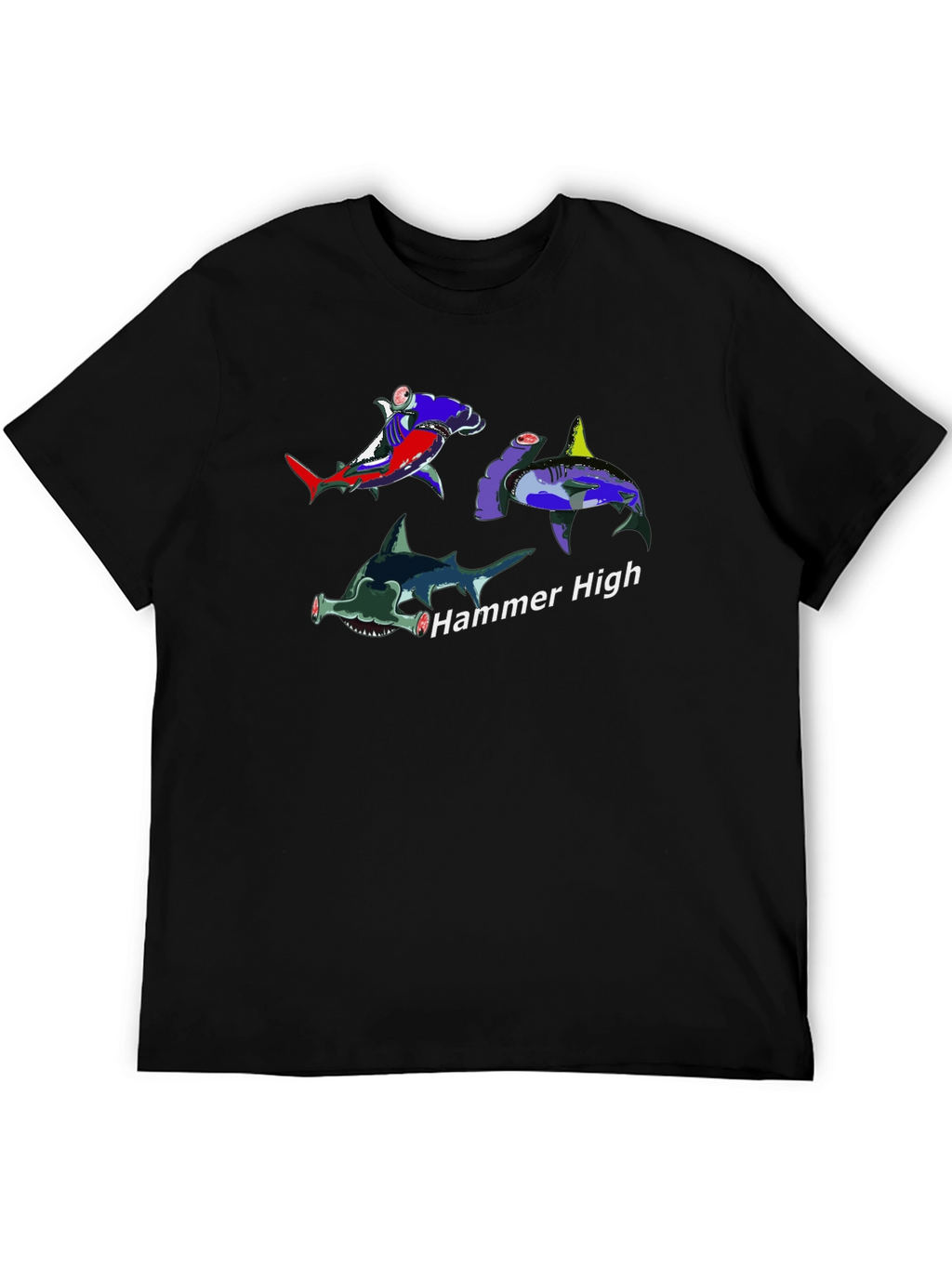 Hammer High Shark Graphic Tee