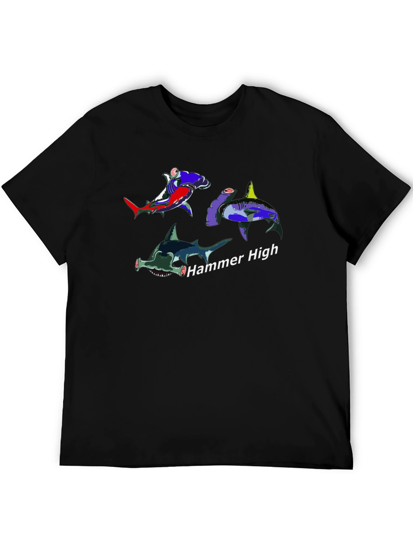 Hammer High Shark Graphic Tee