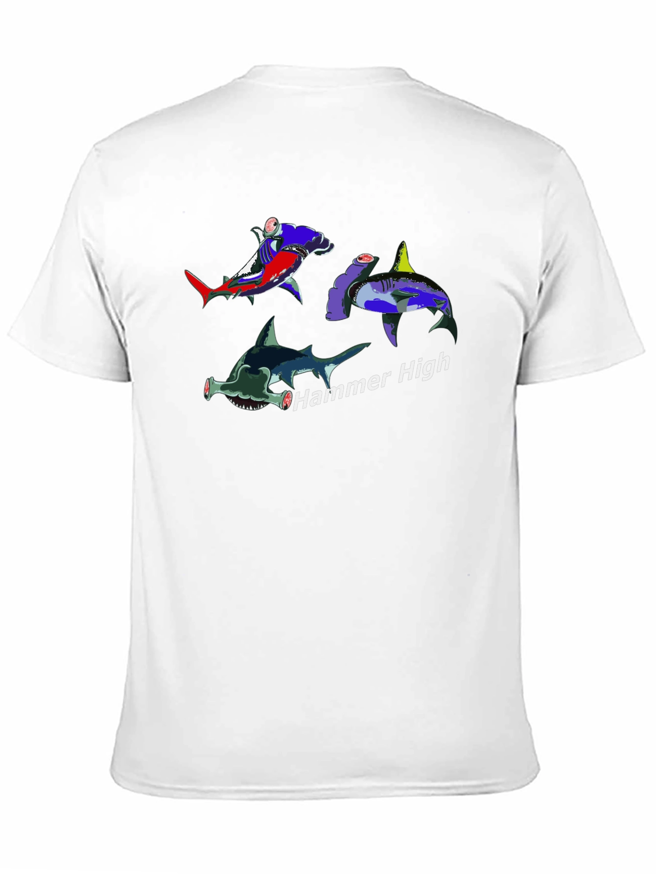 Hammer High Shark Graphic Tee