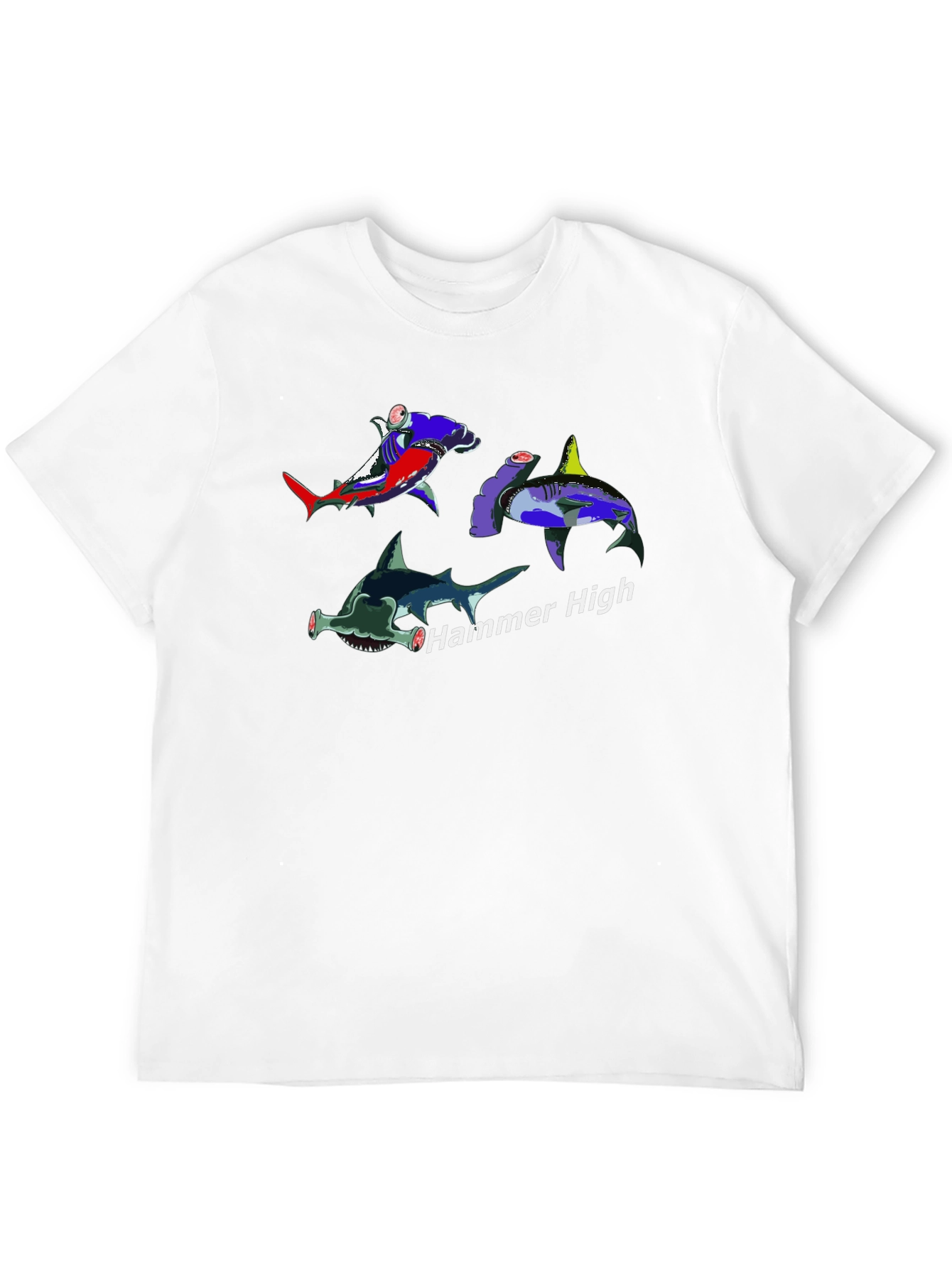 Hammer High Shark Graphic Tee