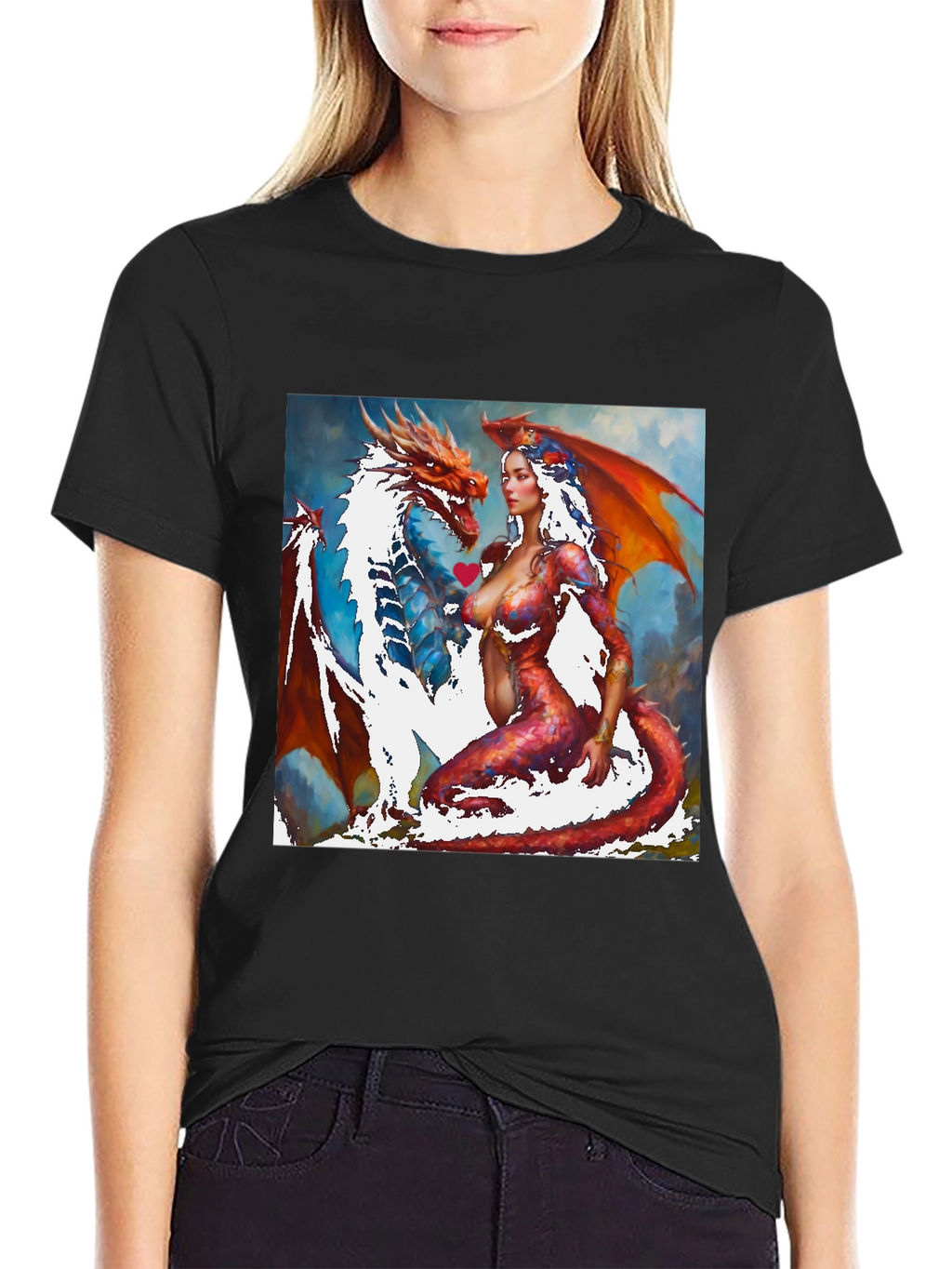 Dragon & Mermaid T-Shirt