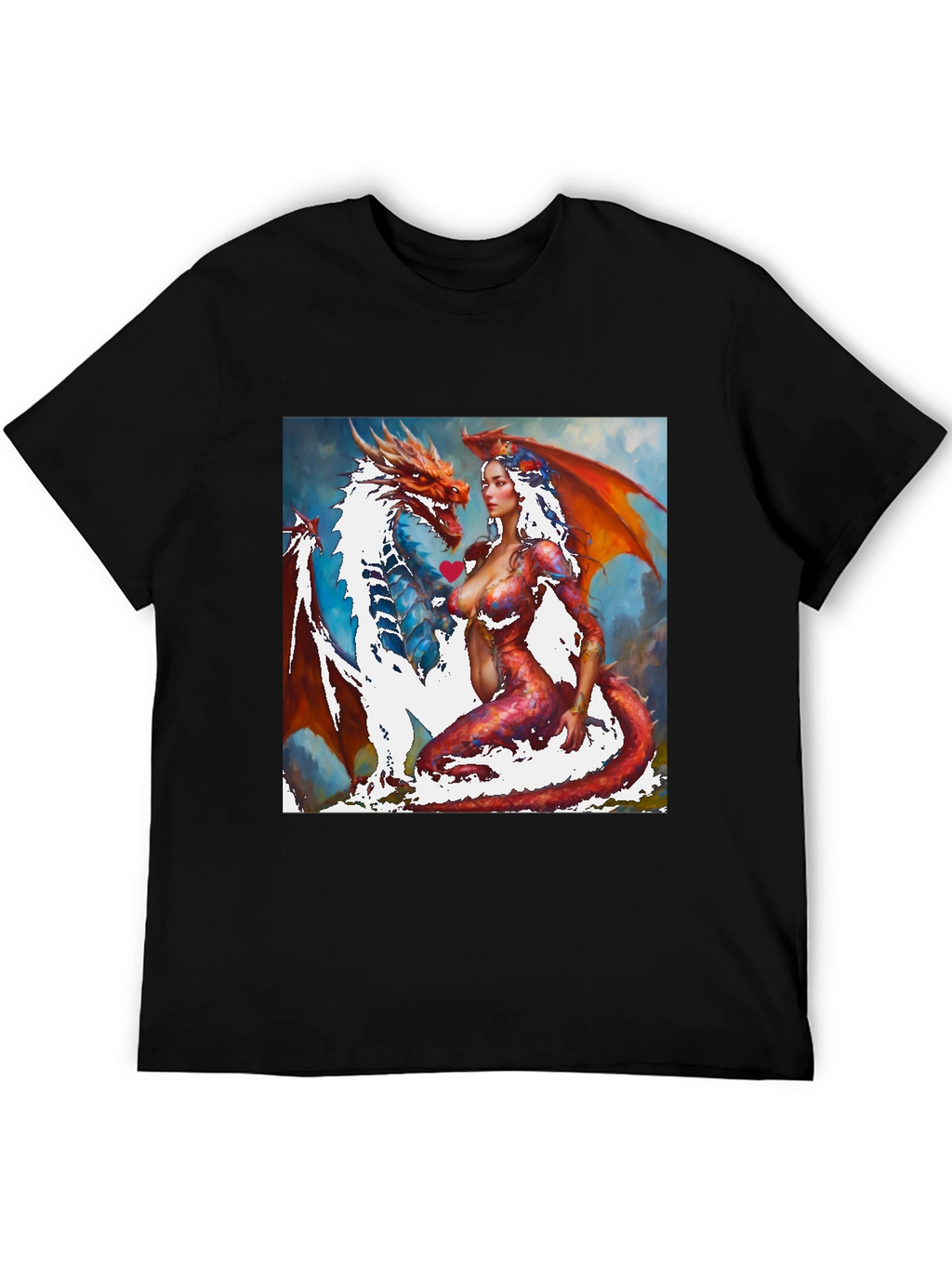 Dragon & Mermaid T-Shirt
