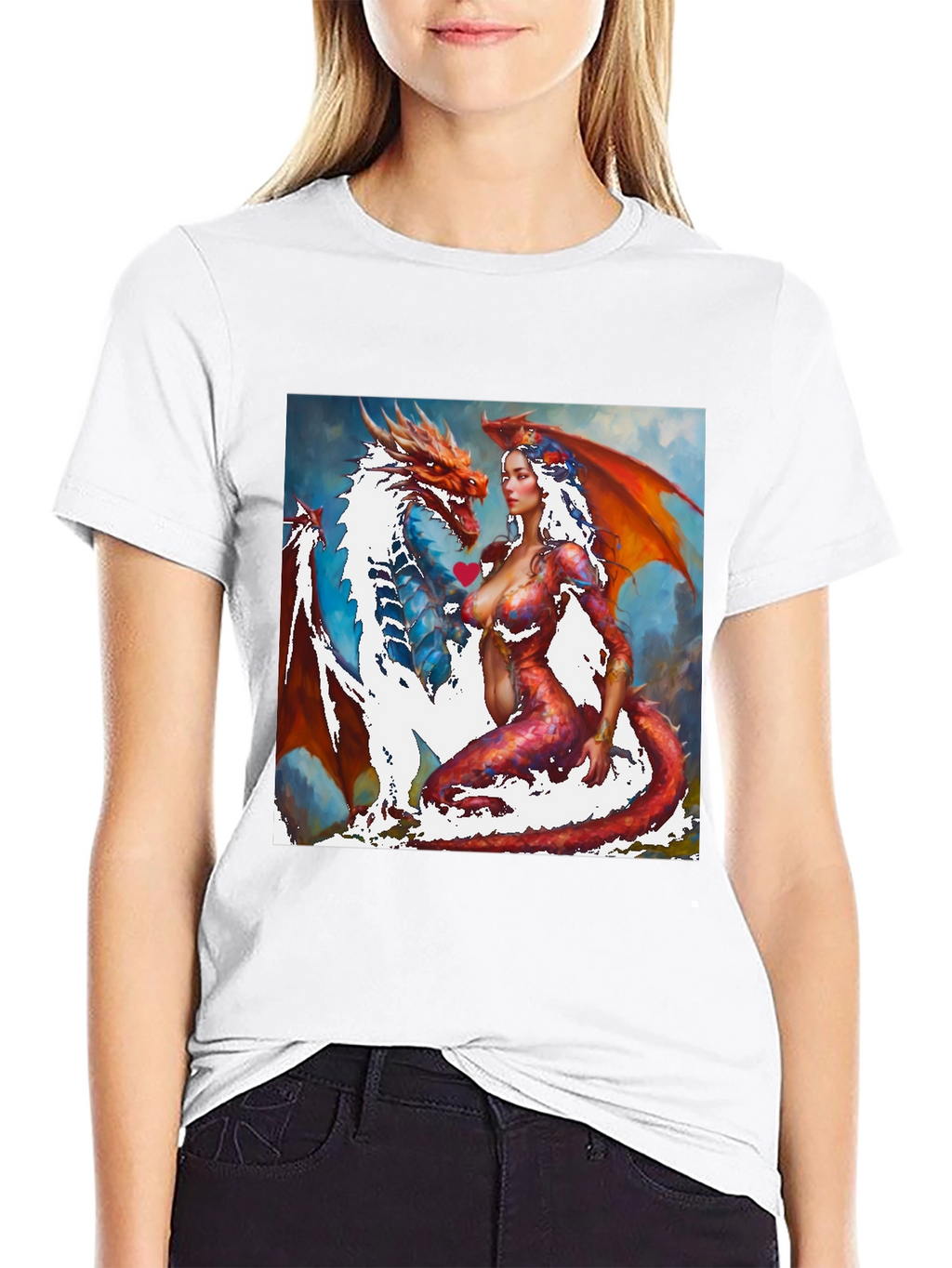 Dragon & Mermaid T-Shirt