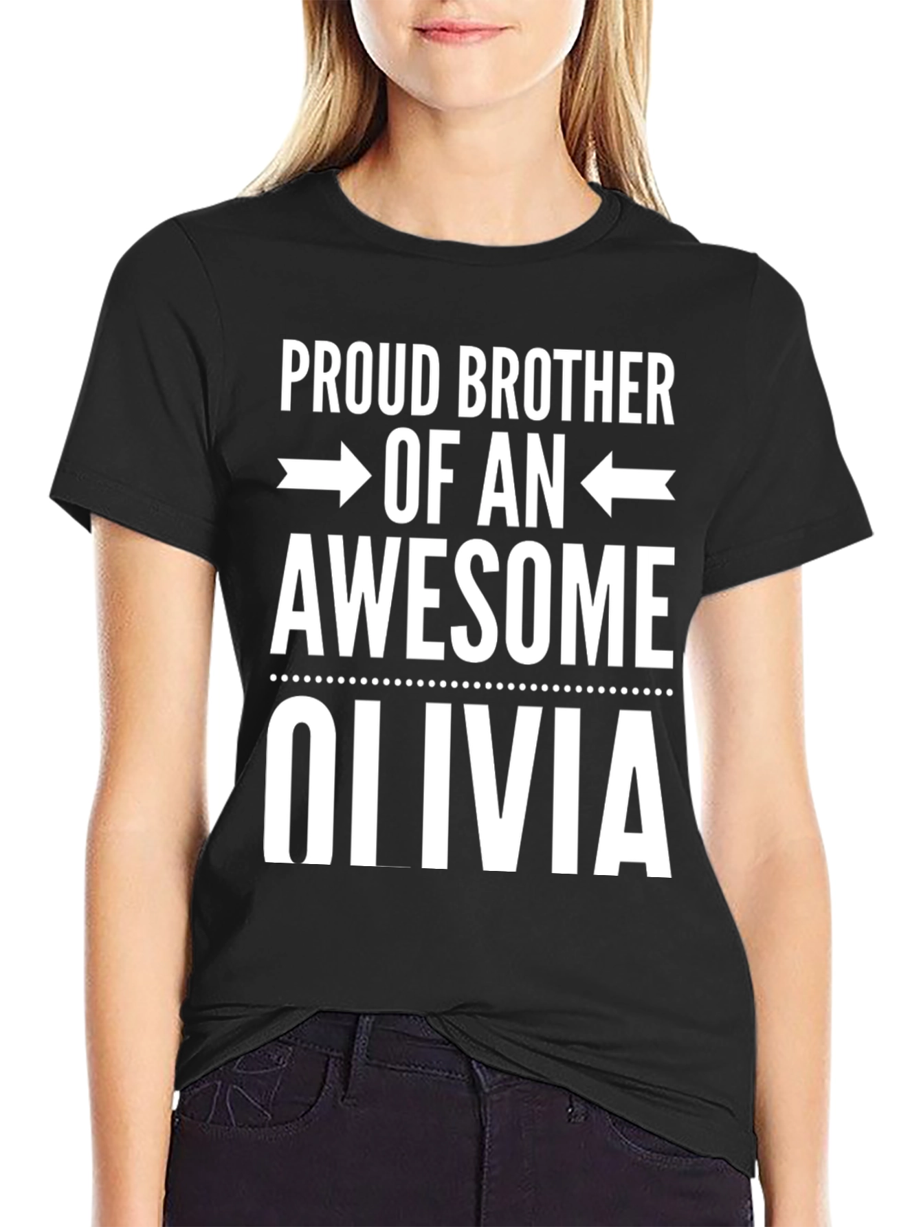 Proud Brother of an Awesome Olivia T-Shirt