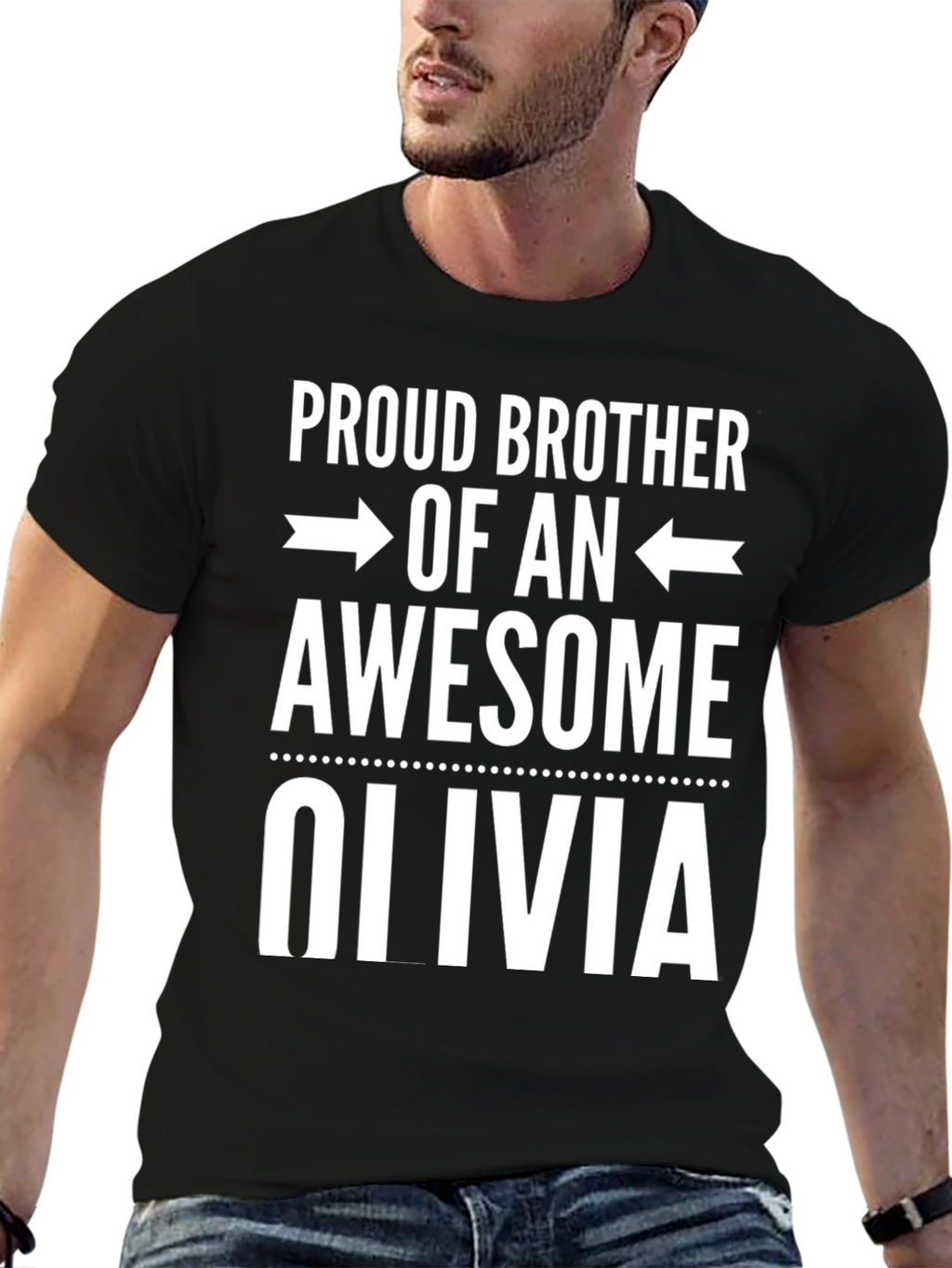 Proud Brother of an Awesome Olivia T-Shirt