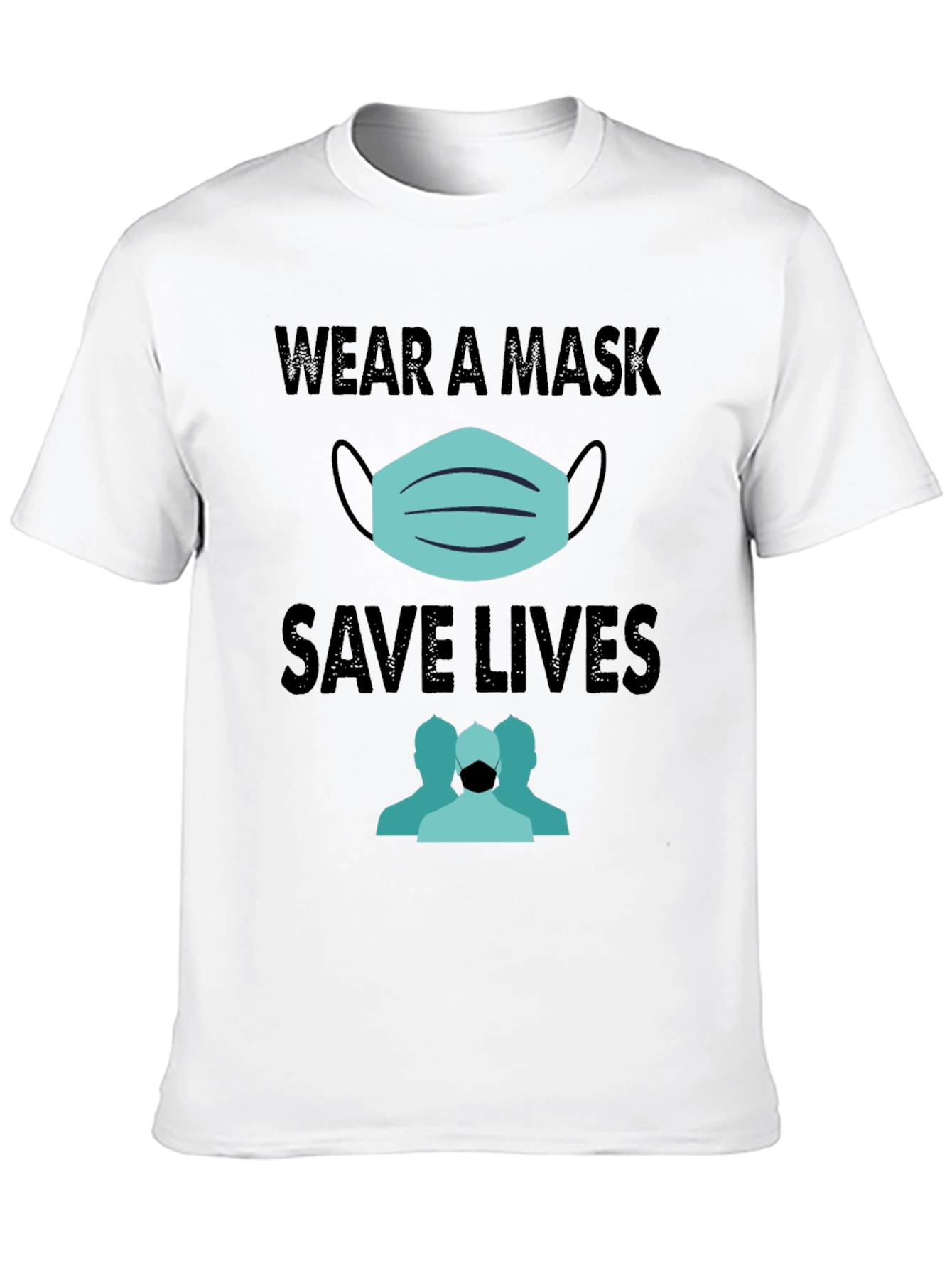 Wear a Mask Save Lives Graphic T-Shirt