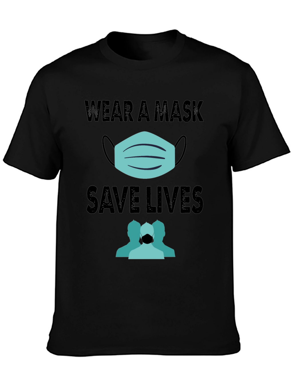 Wear a Mask Save Lives Graphic T-Shirt