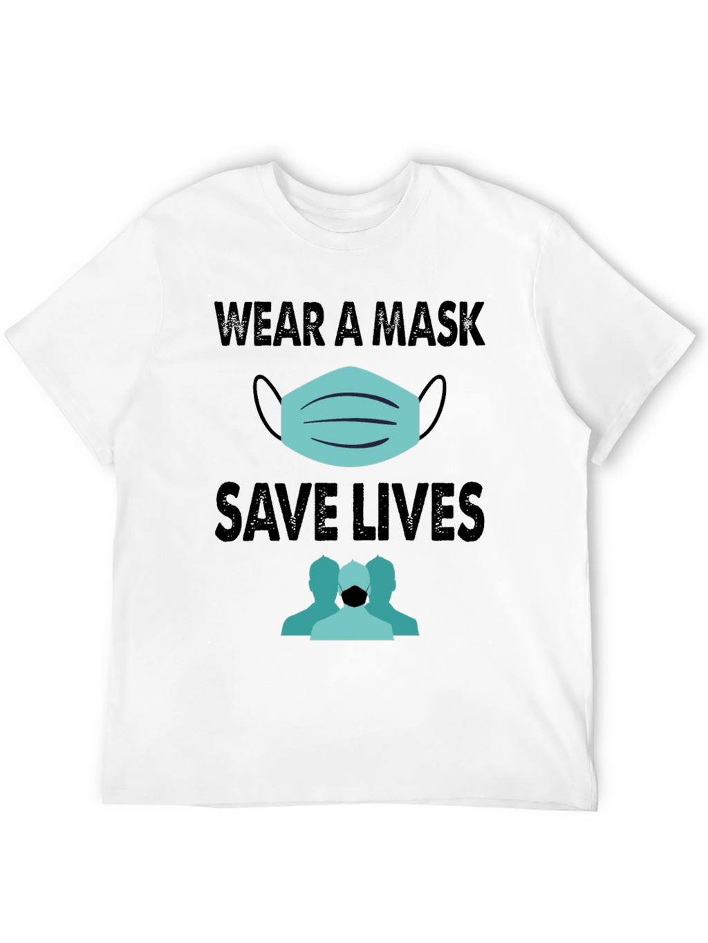 Wear a Mask Save Lives Graphic T-Shirt