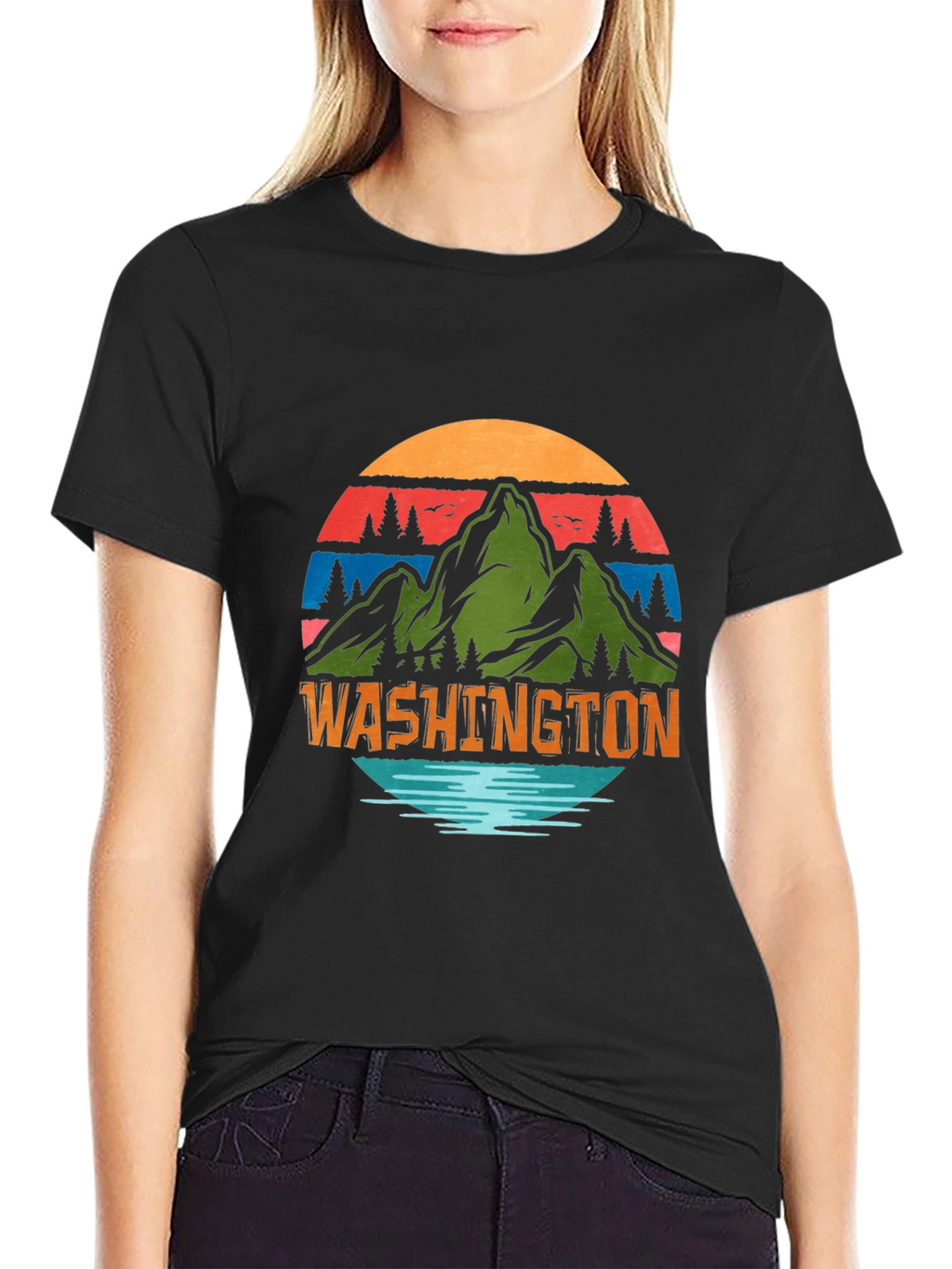 Washington Mountain Graphic Tee