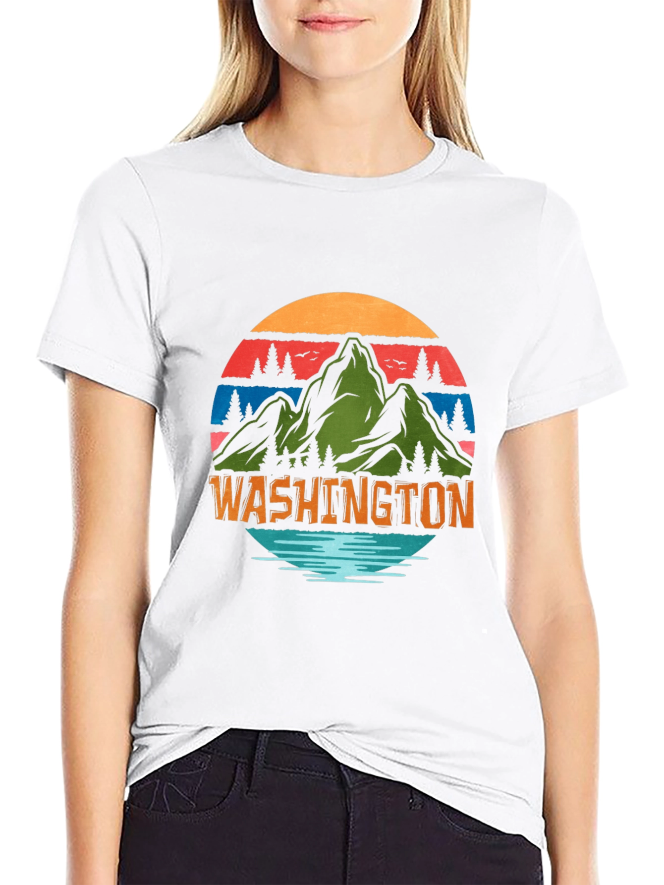 Washington Mountain Graphic Tee